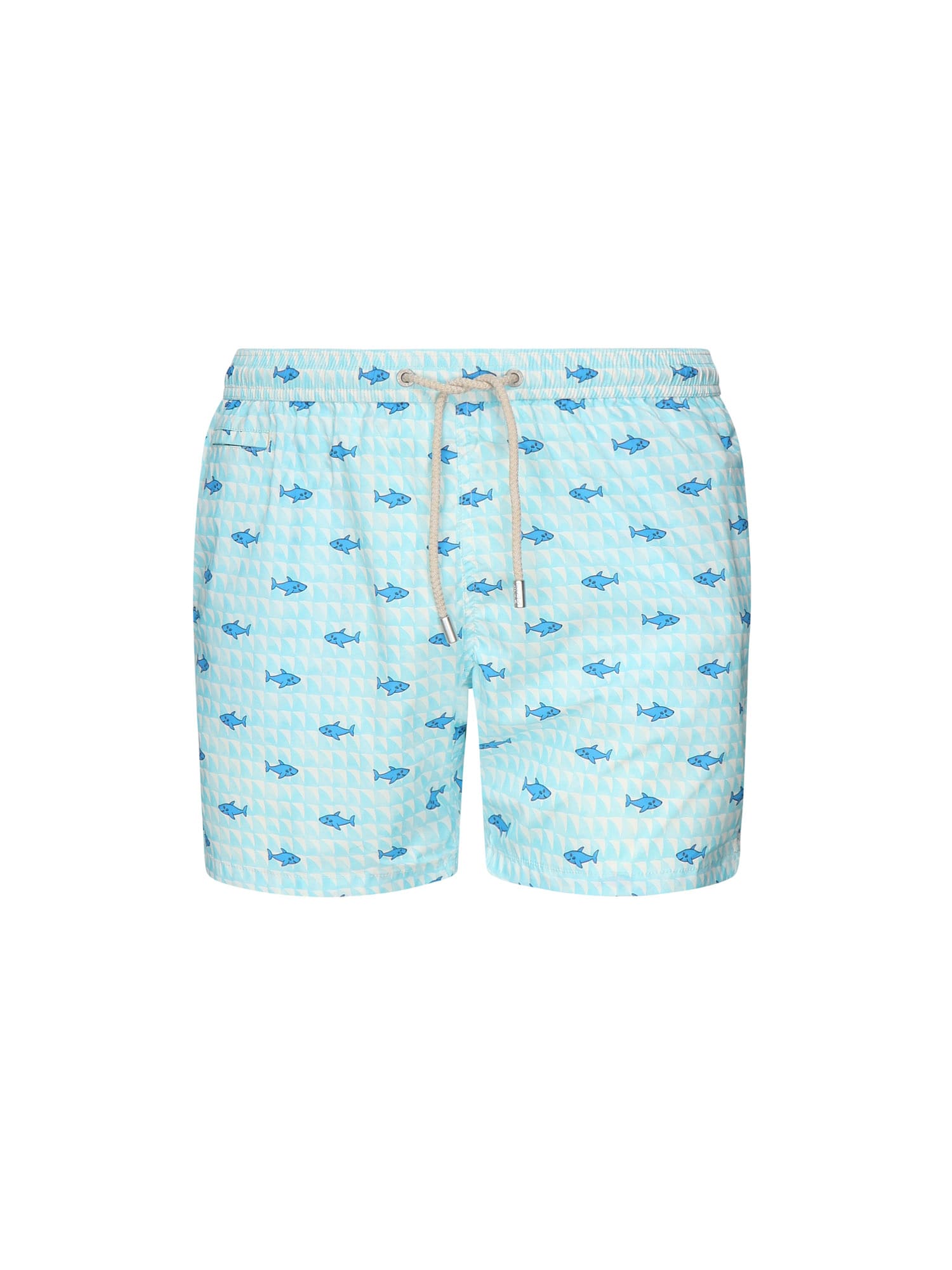 Mc2 Saint Barth Swimsuit With Print In Multi