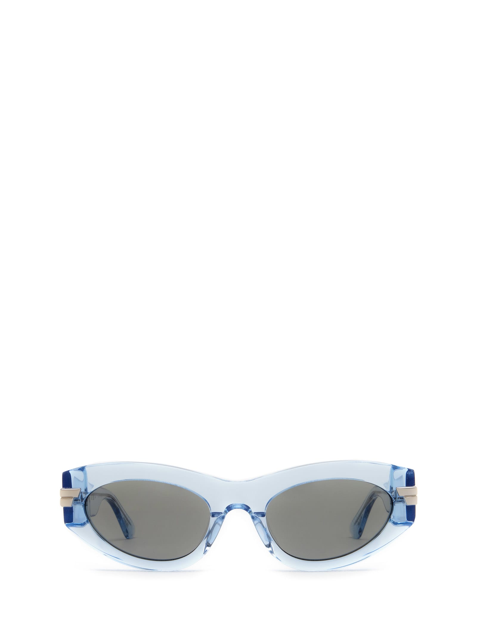 Bottega Veneta Eyewear Bv1189s Light-blue Sunglasses
