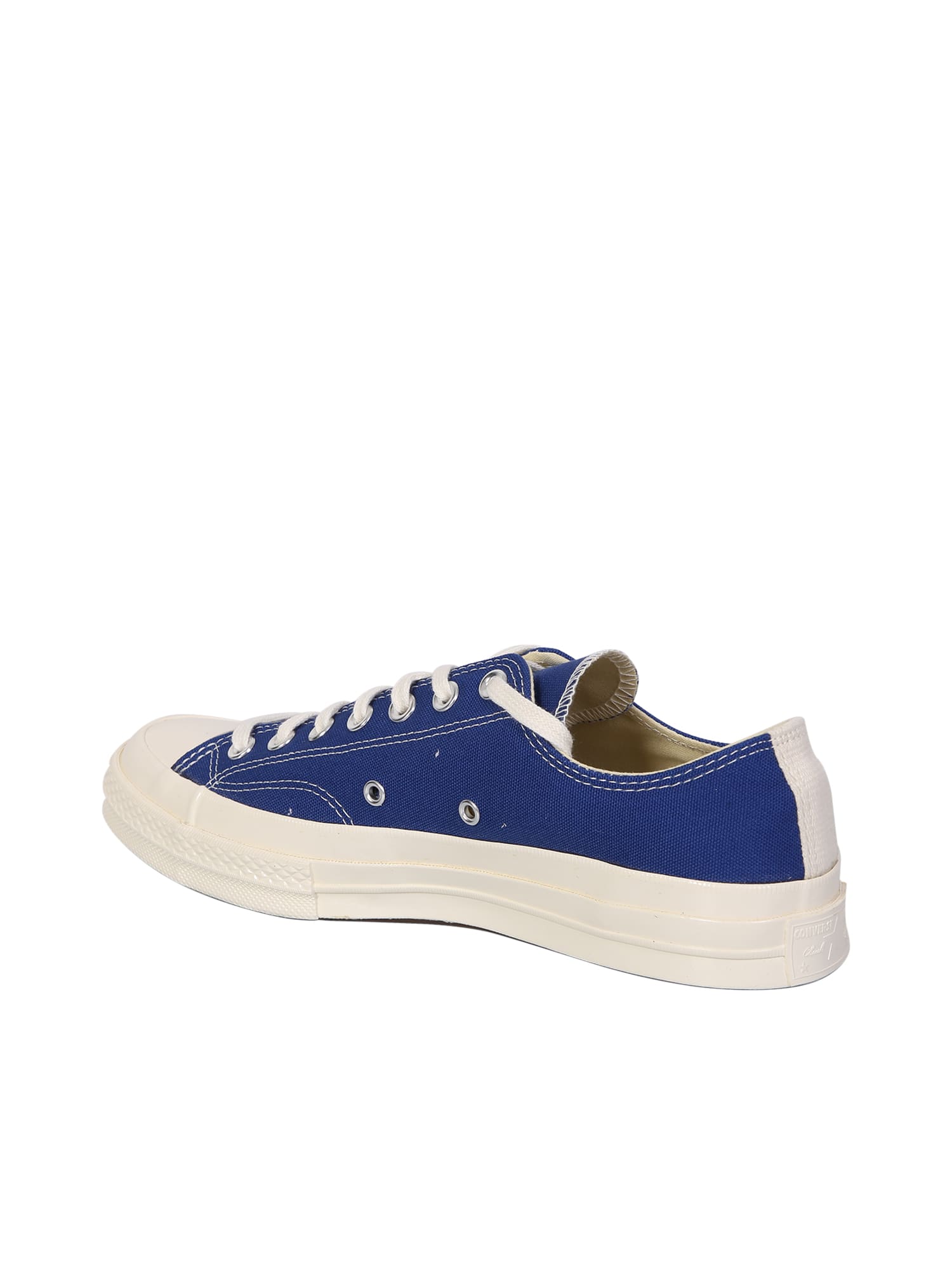 Shop Comme Des Garçons Play Blue Converse Chuck Taylor Sneakers