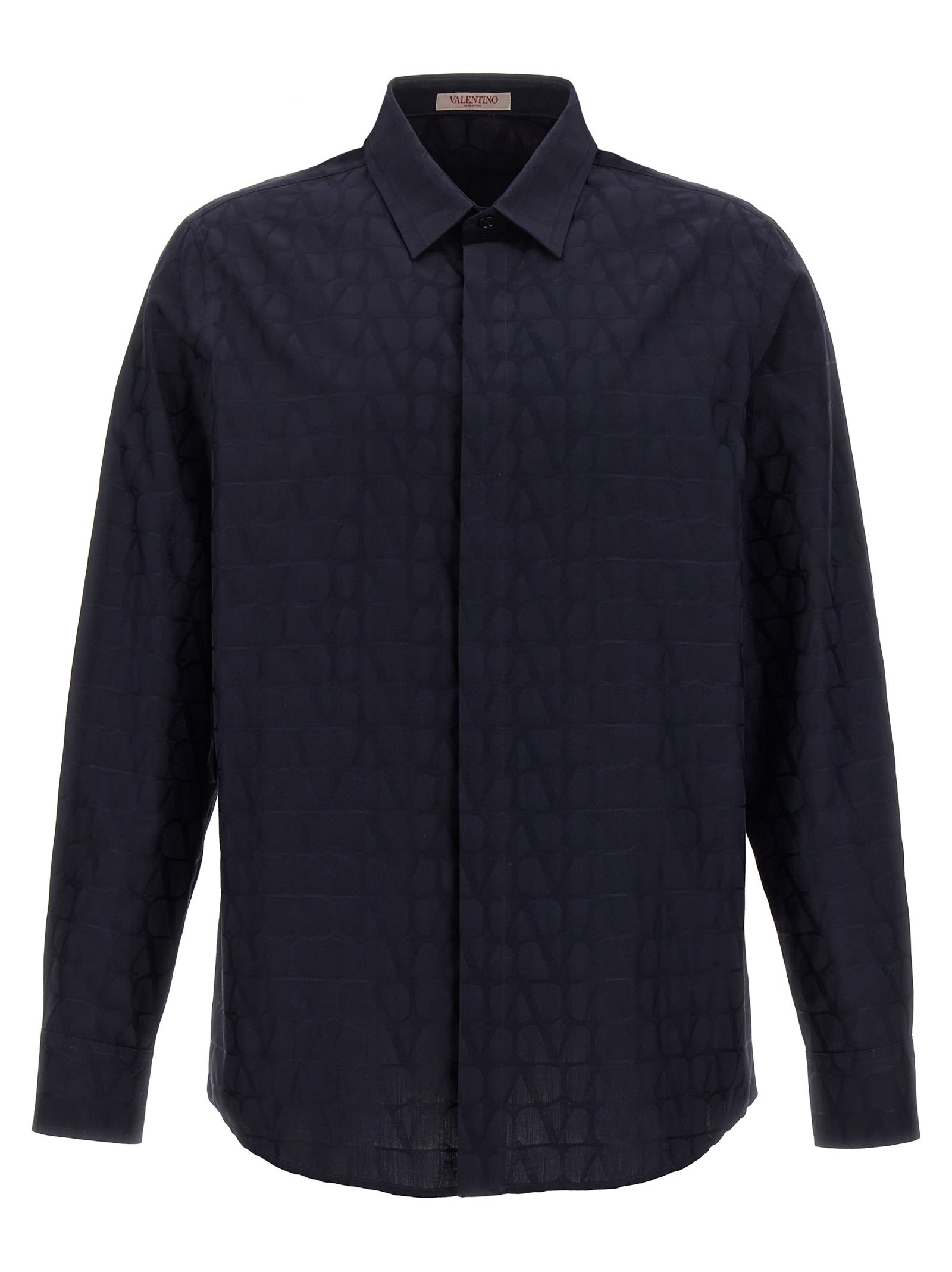 Shop Valentino Toile Iconographe Shirt In Blue