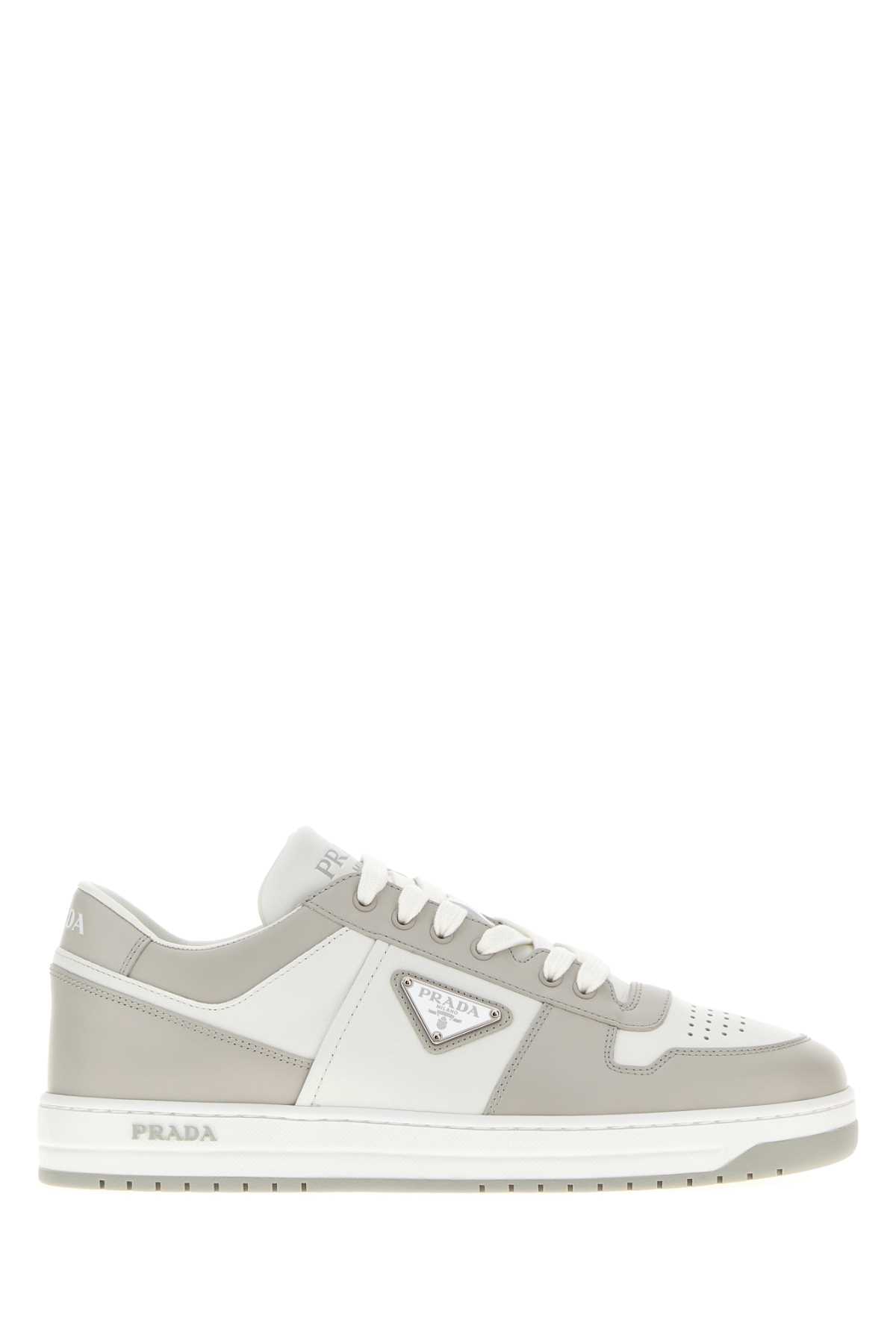 Two-tone Leather Downtown Sneakers