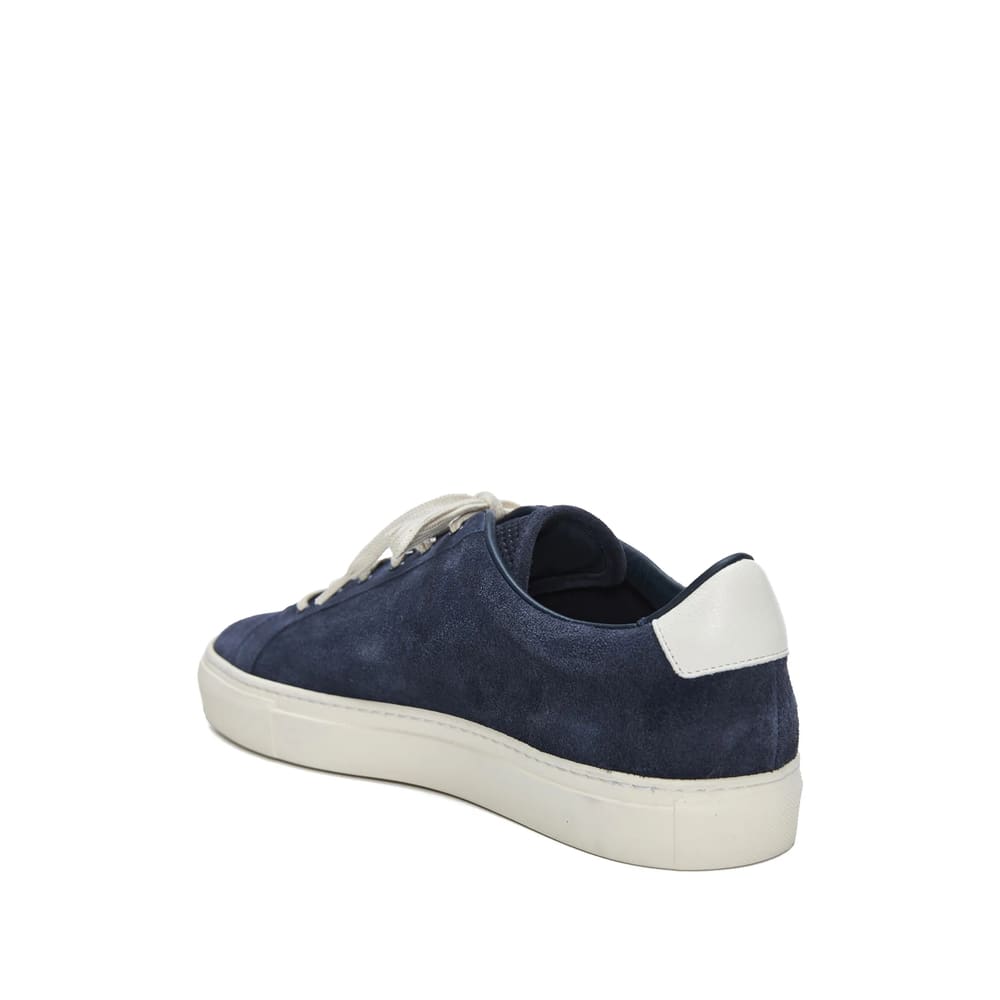 Common Projects Round-toe Low-top Casual Shoes In Blue