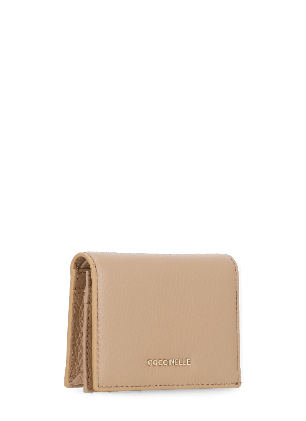 Coccinelle Metallic Soft Wallet In Pink