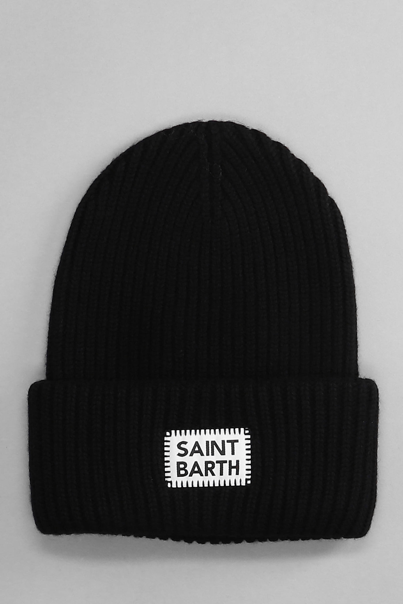 MC2 Saint Barth Hats In Black Wool