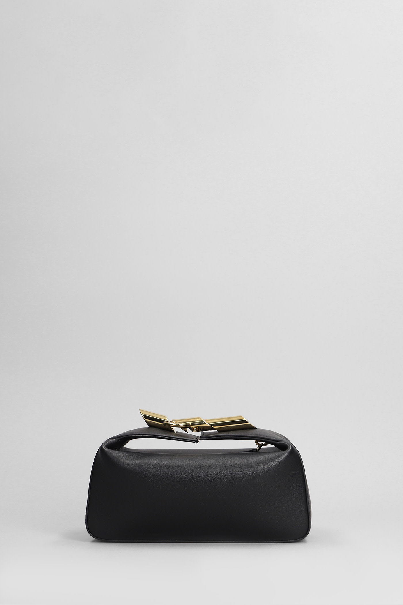 LANVIN CLUTCH IN BLACK LEATHER 