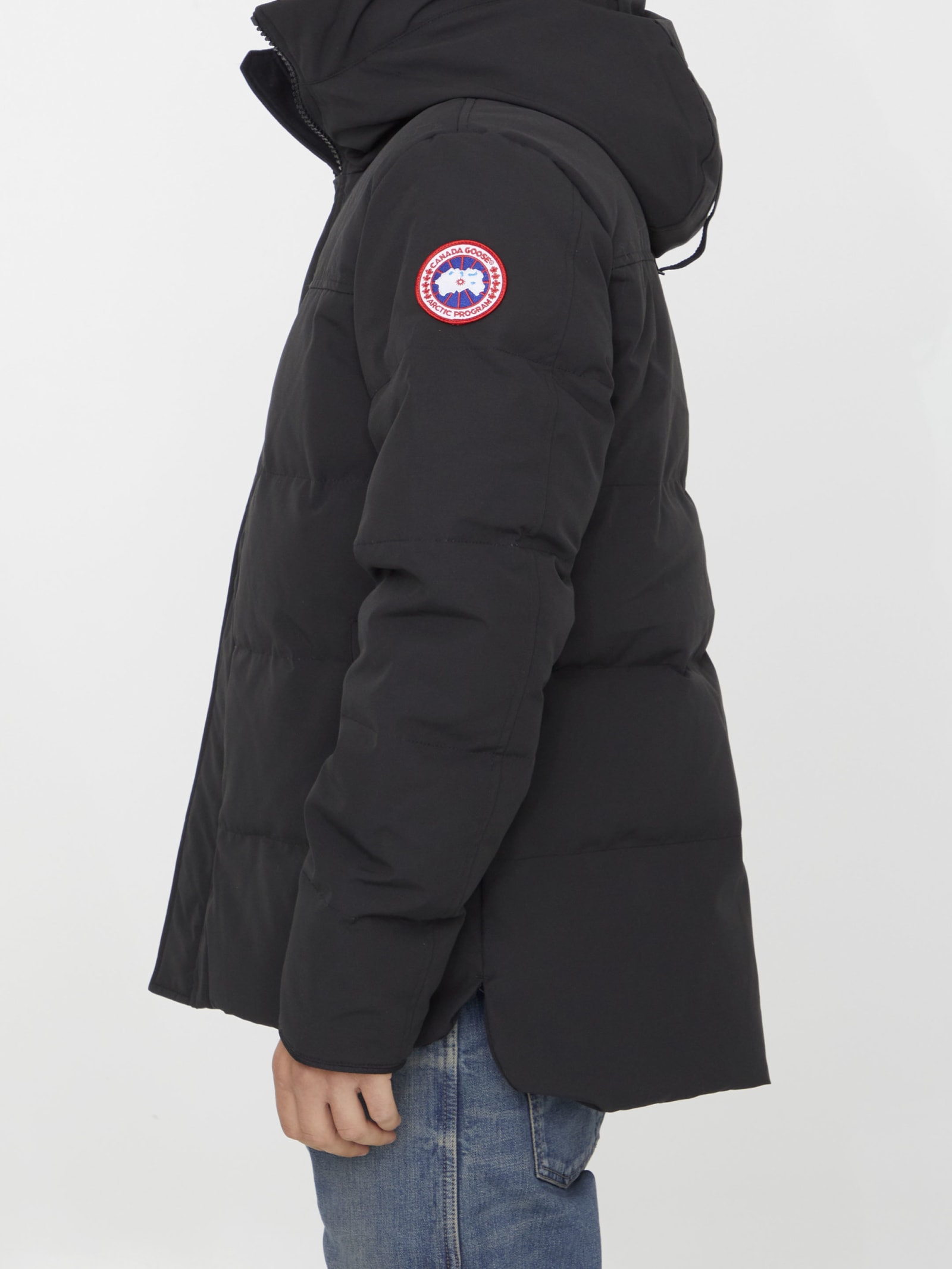 Shop Canada Goose Macmillan Parka In Black