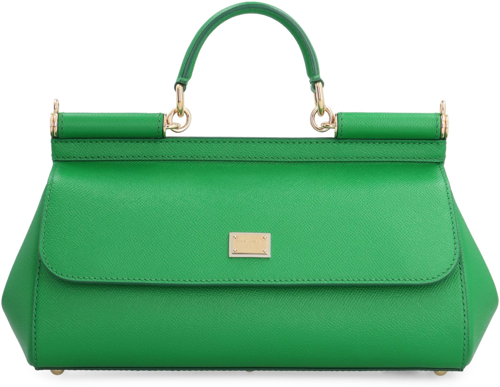 Shop Dolce & Gabbana Sicily Handbag In Green