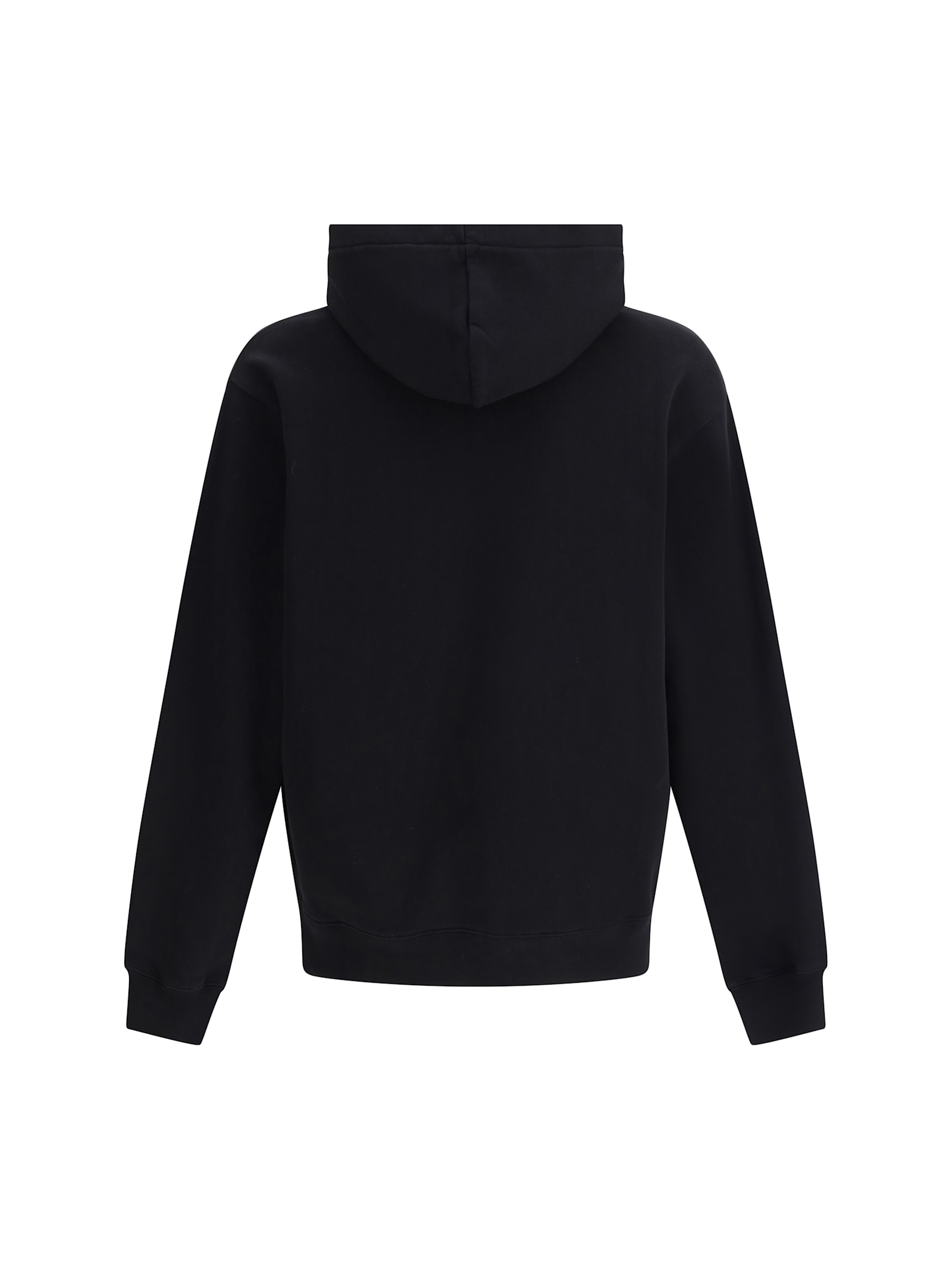 Jacquemus Men Le Hoodie Gros Grain Sweatshirt In Black
