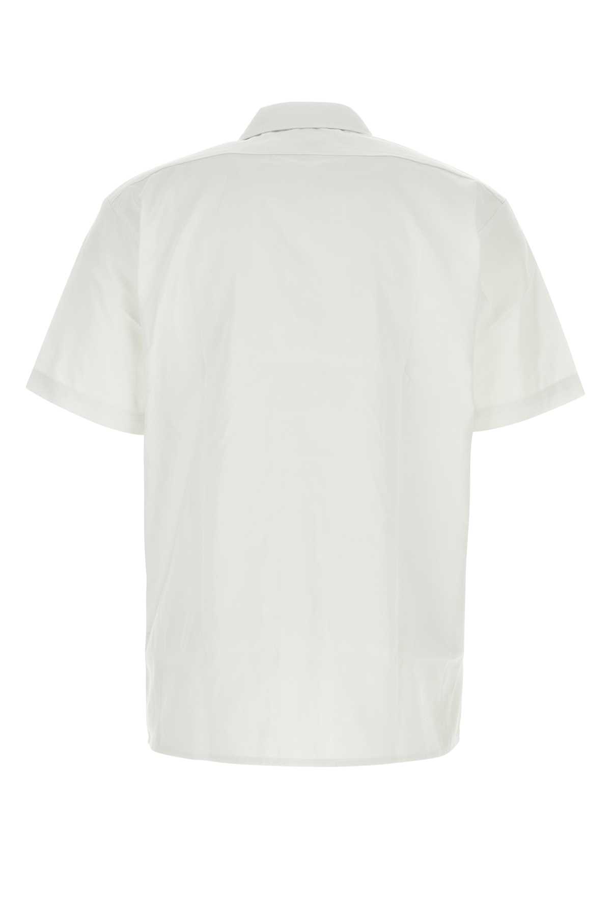 Dickies White Polyester Blend Shirt