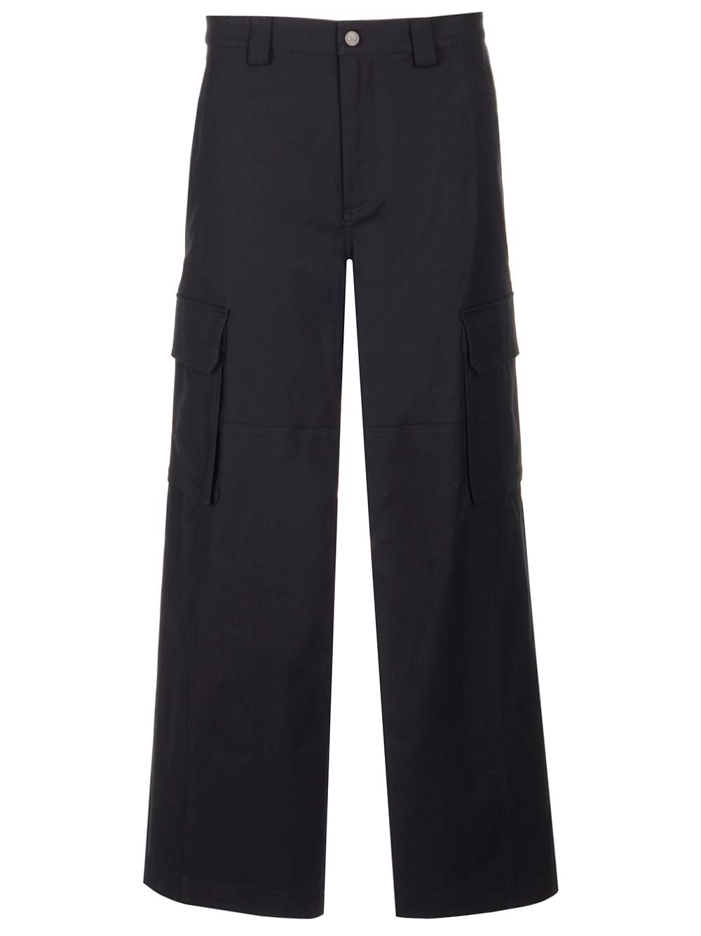 Wide Leg Cargo Trousers