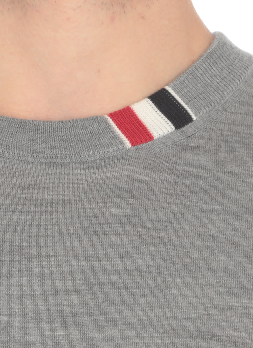 Shop Thom Browne Sweater In Grey