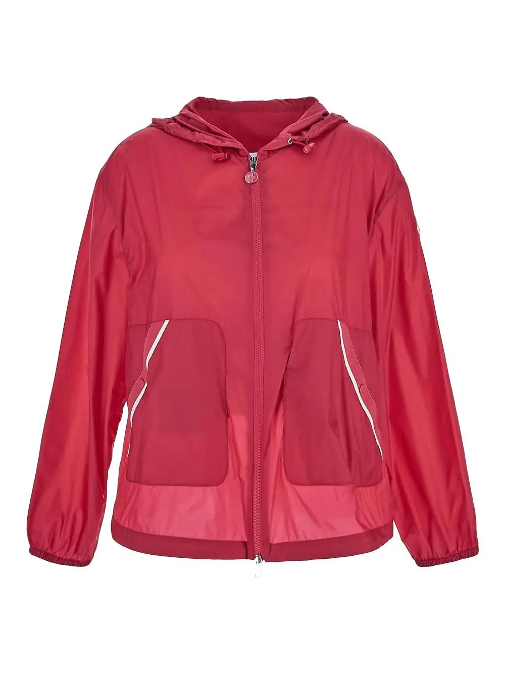 Shop Moncler Filiria Jacket In Fucsia