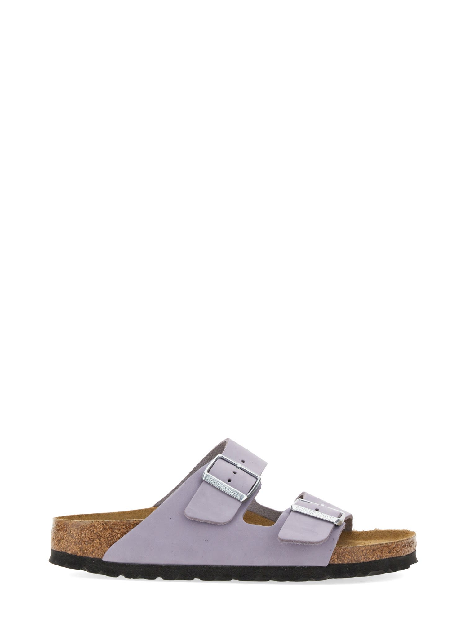 Birkenstock Arizona Purplefog Leather Sandal