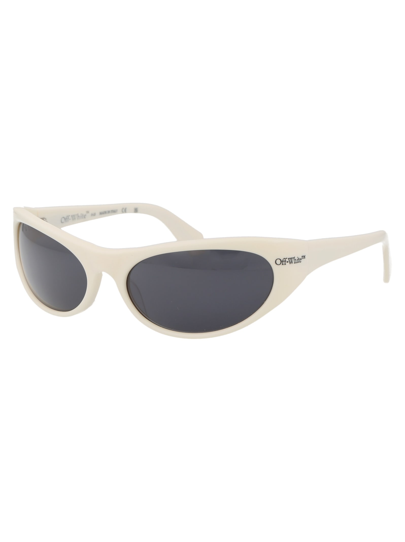 Shop Off-white Napoli Sunglasses In 0107 White