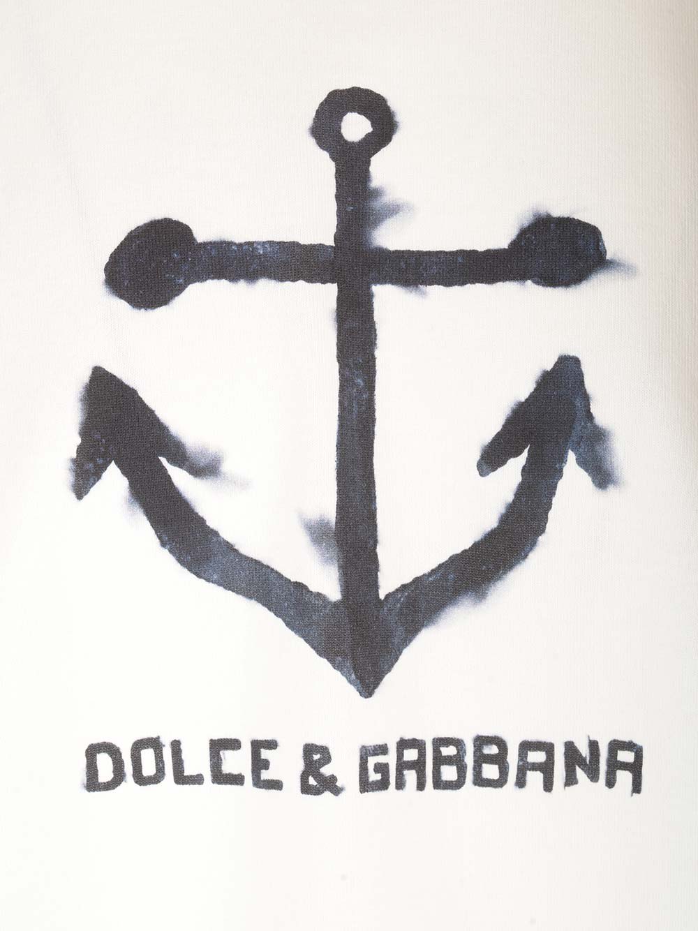 Shop Dolce & Gabbana Marine T-shirt In Bianco