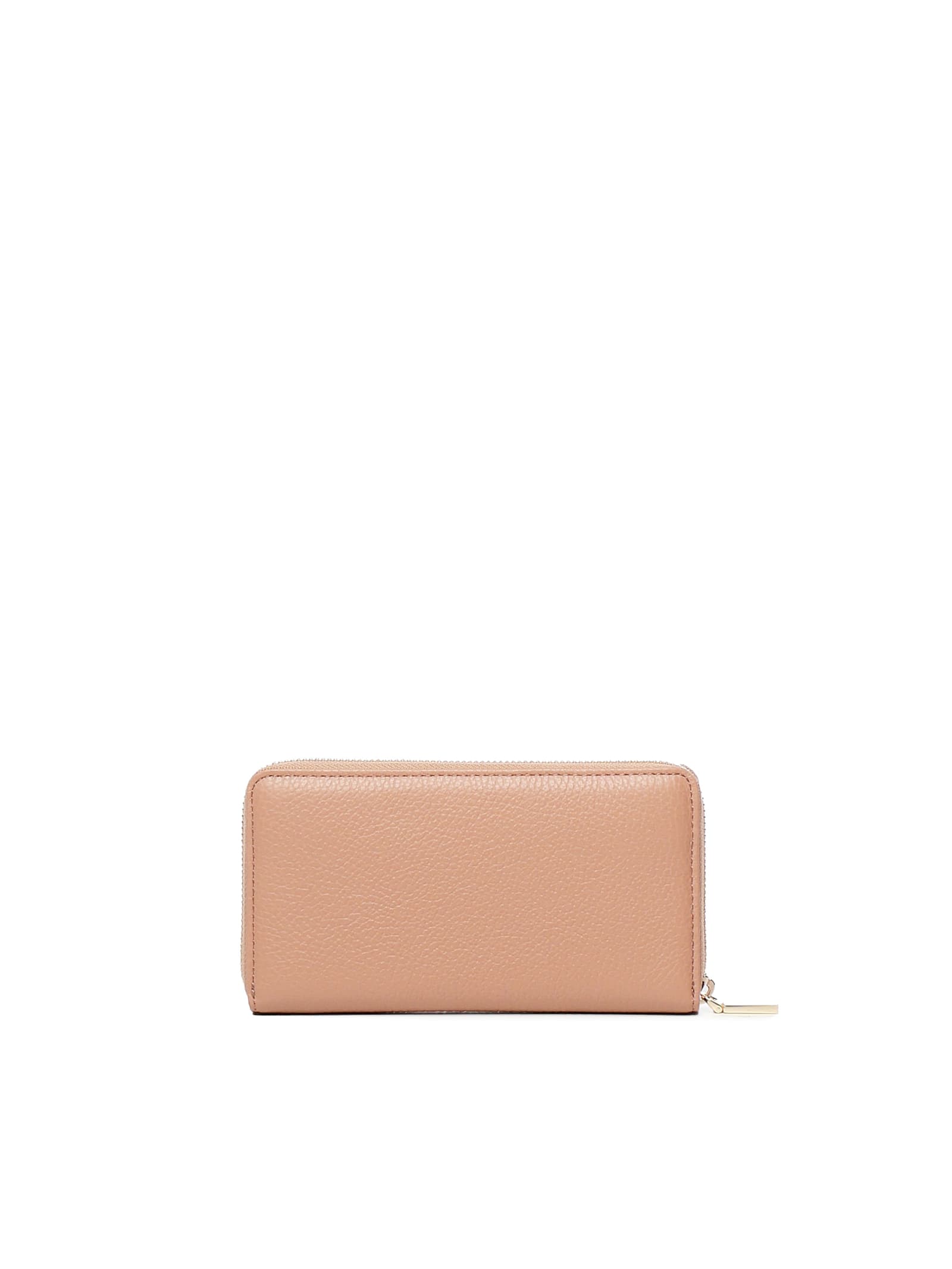 Coccinelle Soft Metallic Wallet In Skin