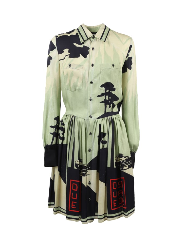 Dsquared2 Oriental Dress