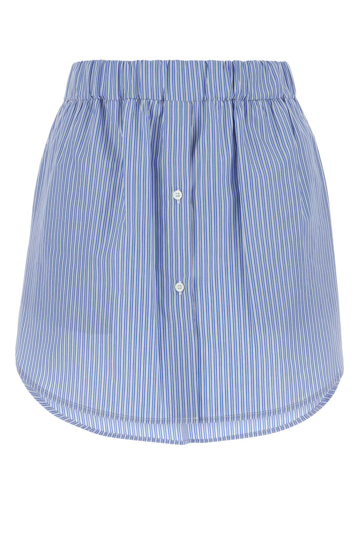 Loewe Printed Cotton Mini Skirt