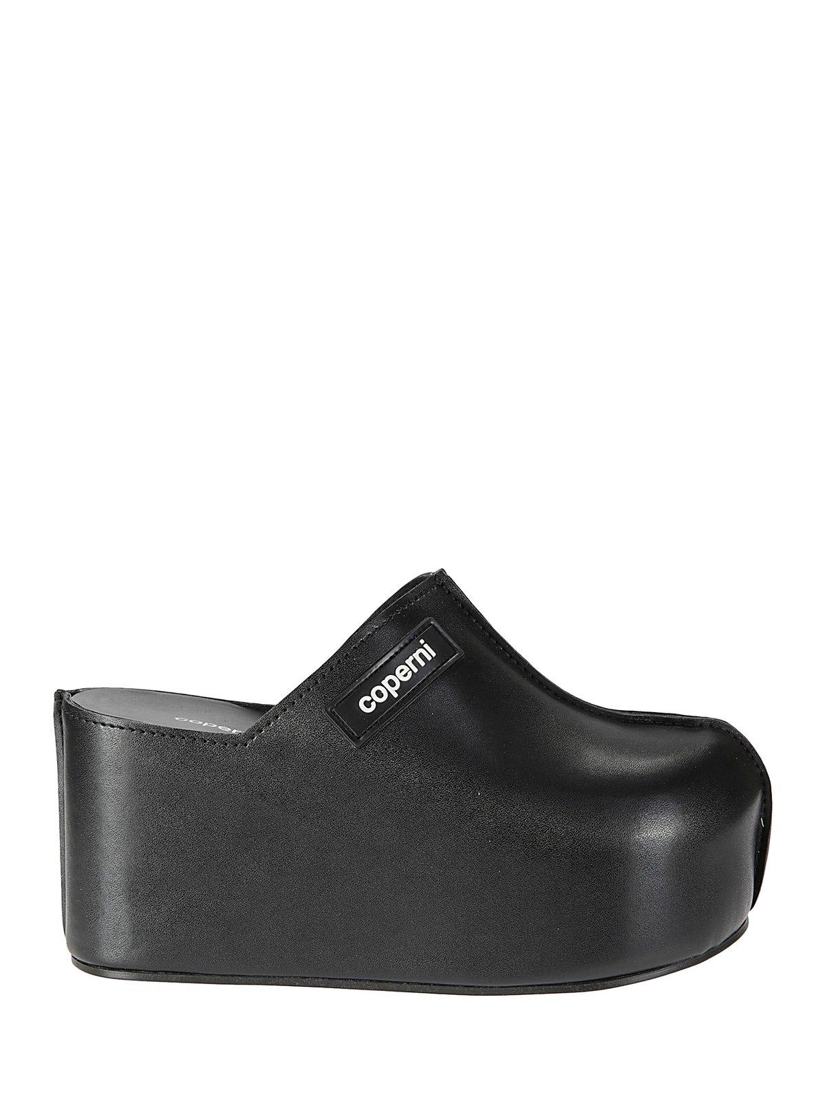 Logo Patch Clog Wedge