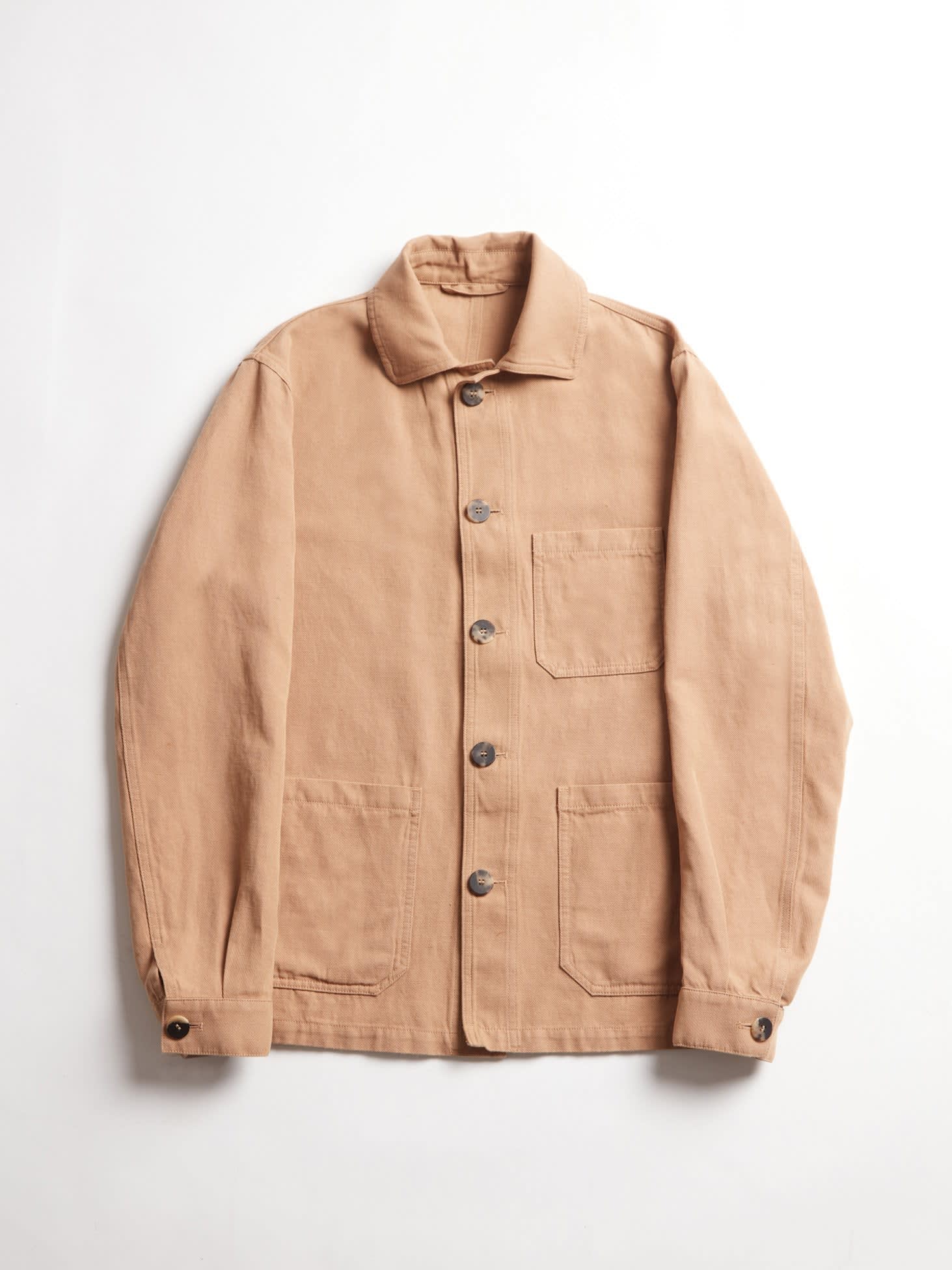 Shop Doppiaa Aasti Linen Overshirt