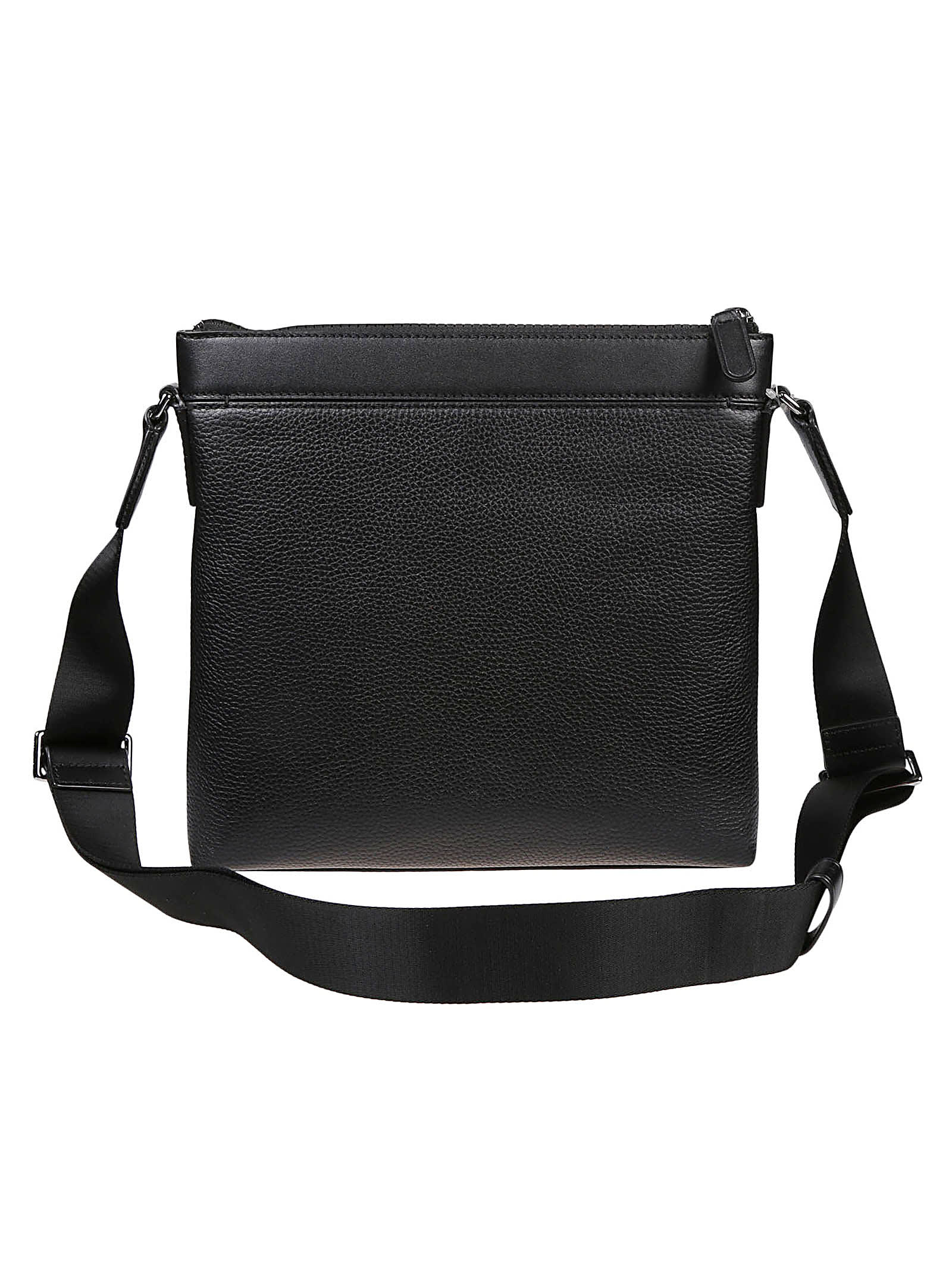 Shop Michael Kors Greyson Messenger Bag In Black