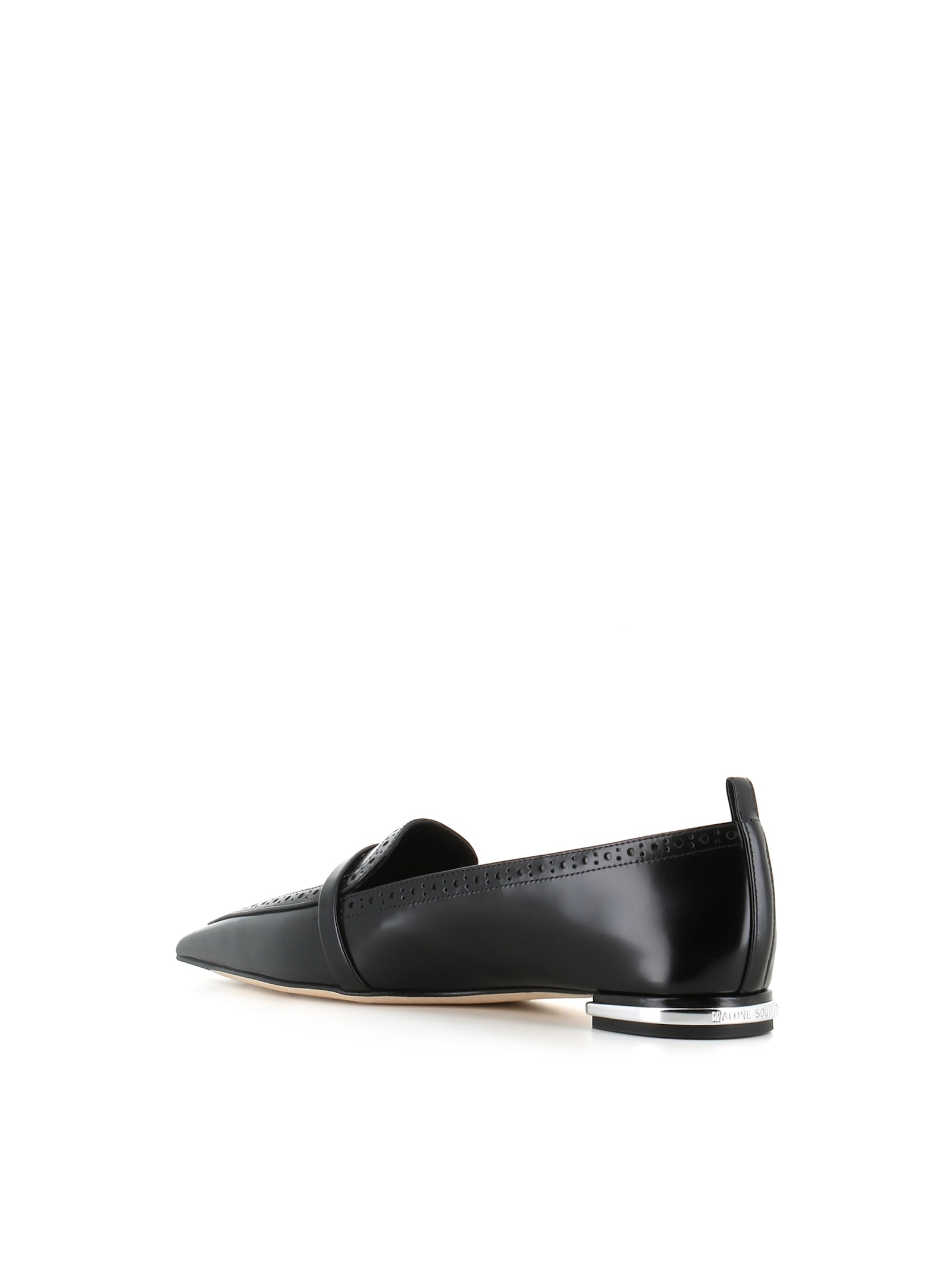 Malone Souliers Loafer Dora 10-1 In Black