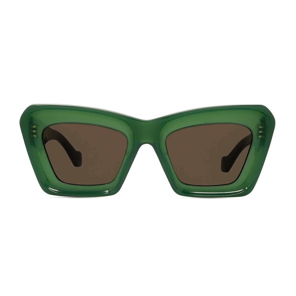 Lw40145i Anagram 96e Shiny Dark Green Sunglasses
