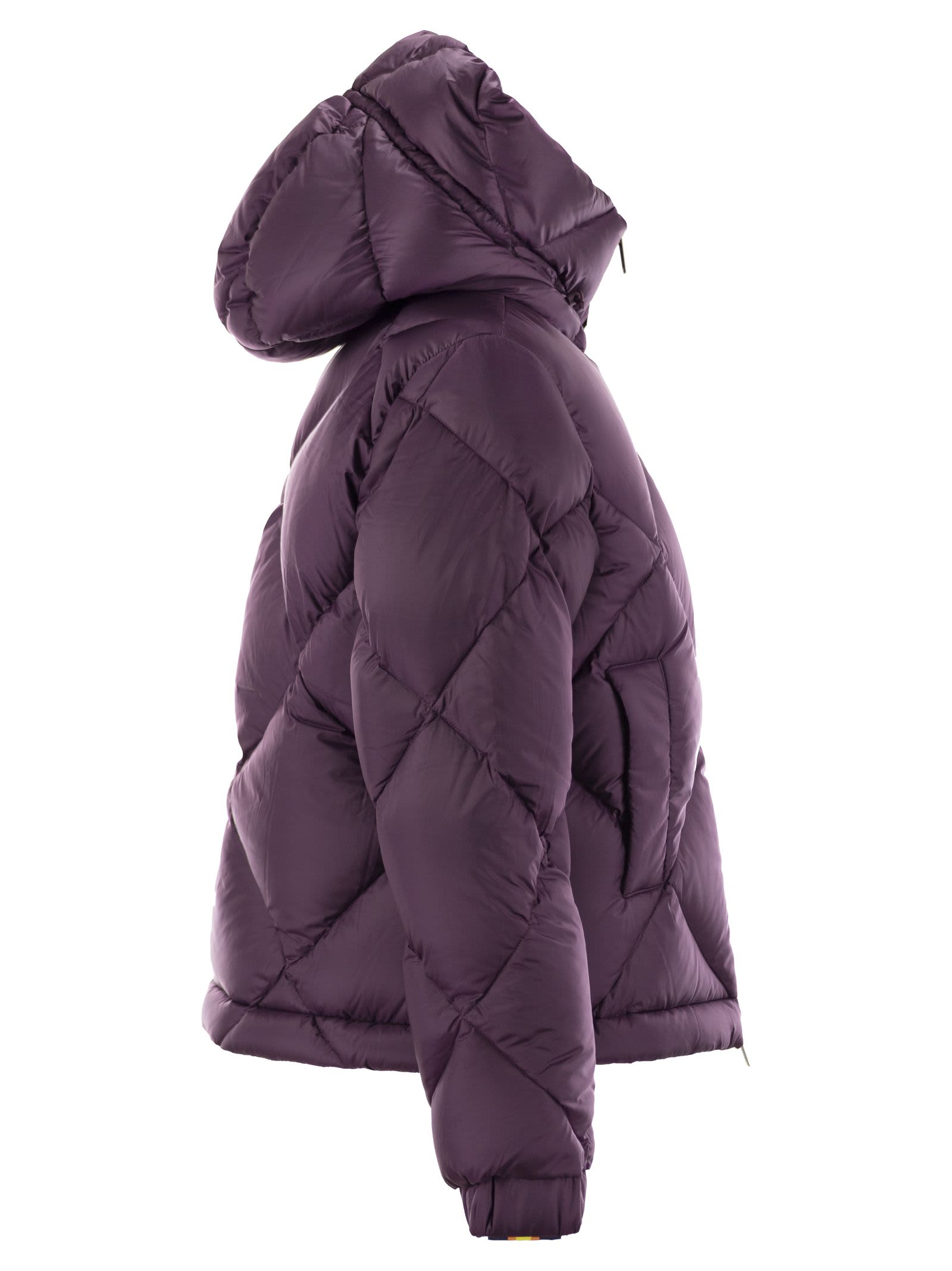 K-way K Way Ninev Down Jacket In Purple