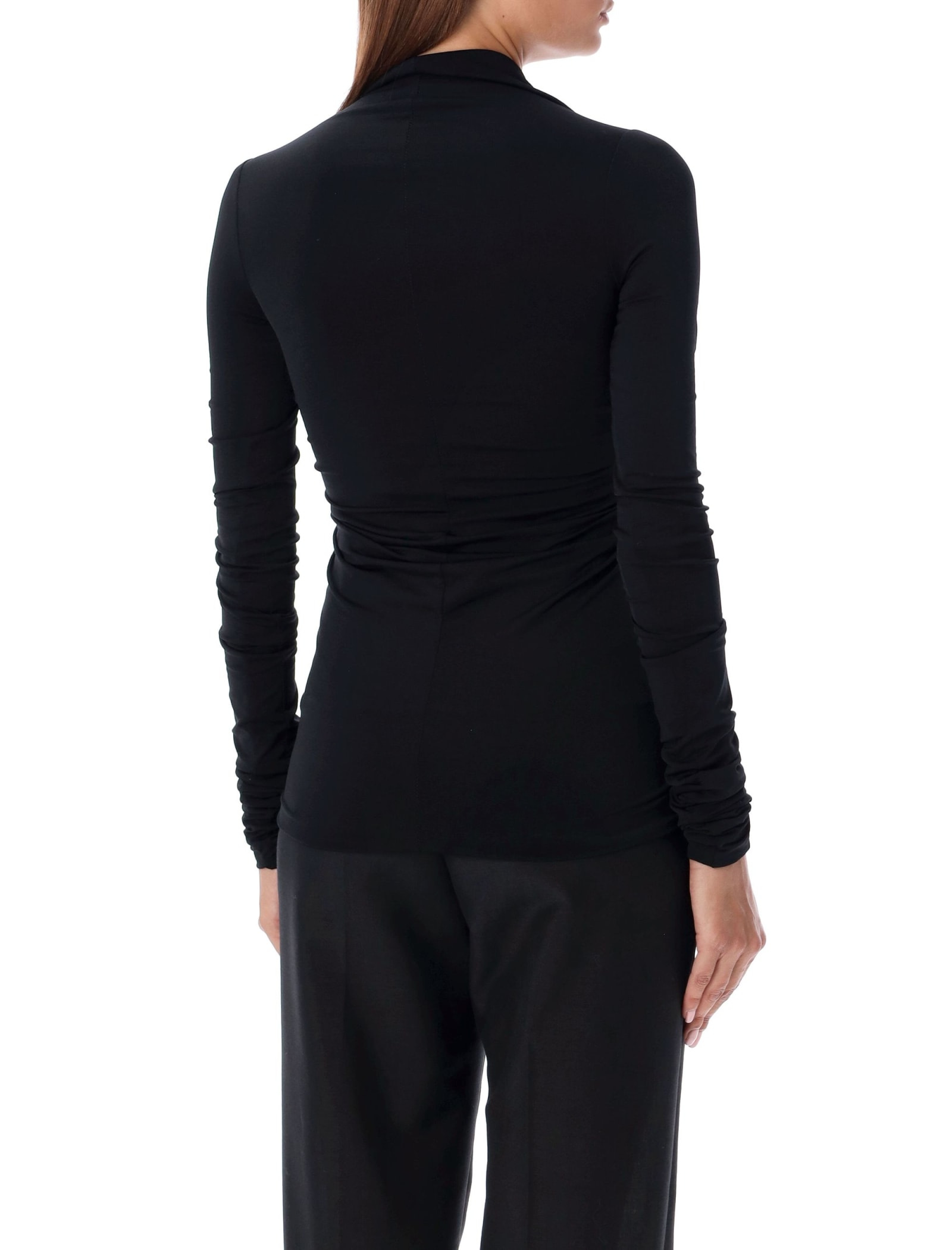 Shop Rick Owens Prong Top In Black