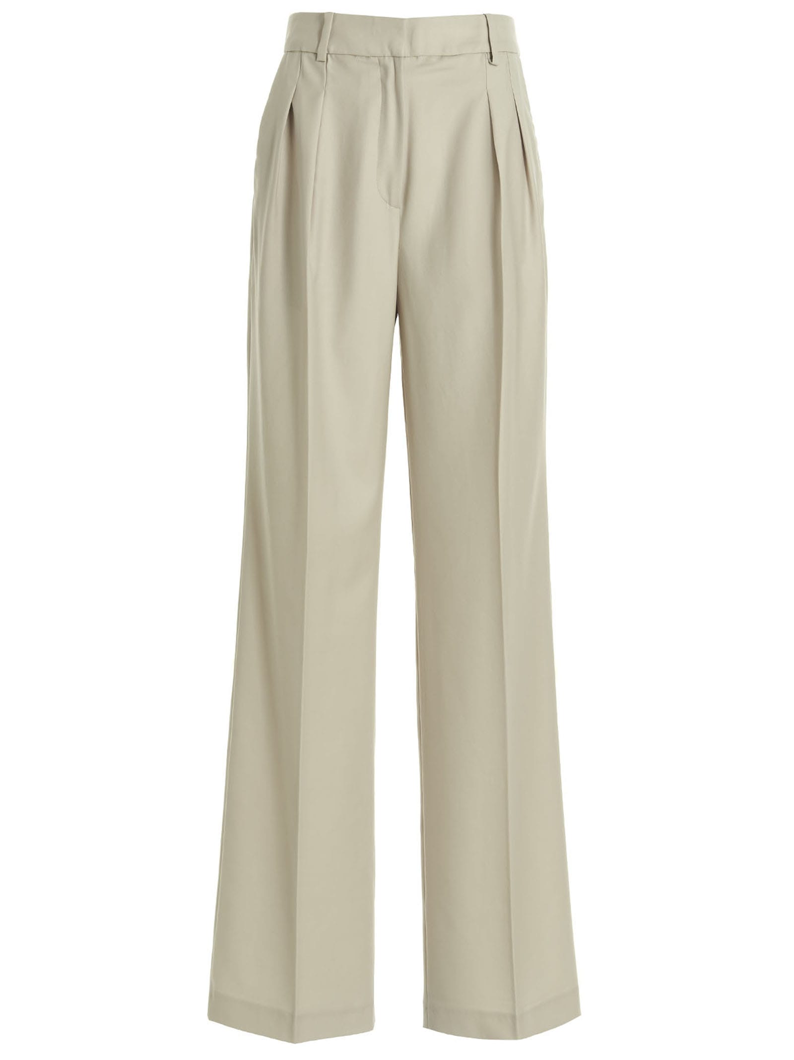 Shop Loulou Studio Pantalone Sbiru In Beige