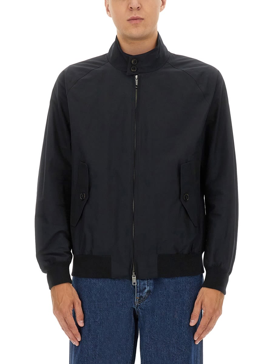 Baracuta G9 Harrington Jacket In Black