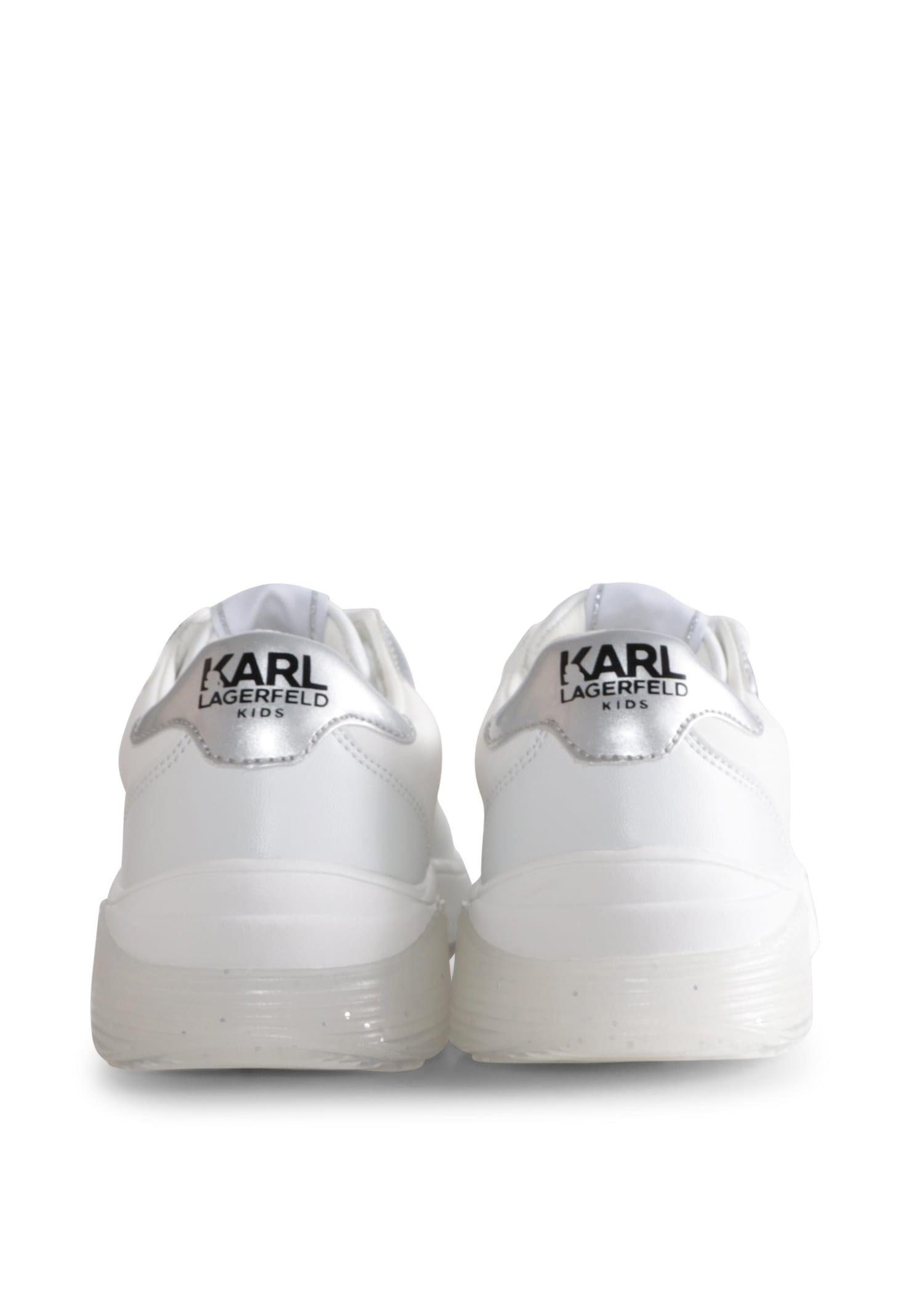 Karl Lagerfeld Logo-print Sneakers In White