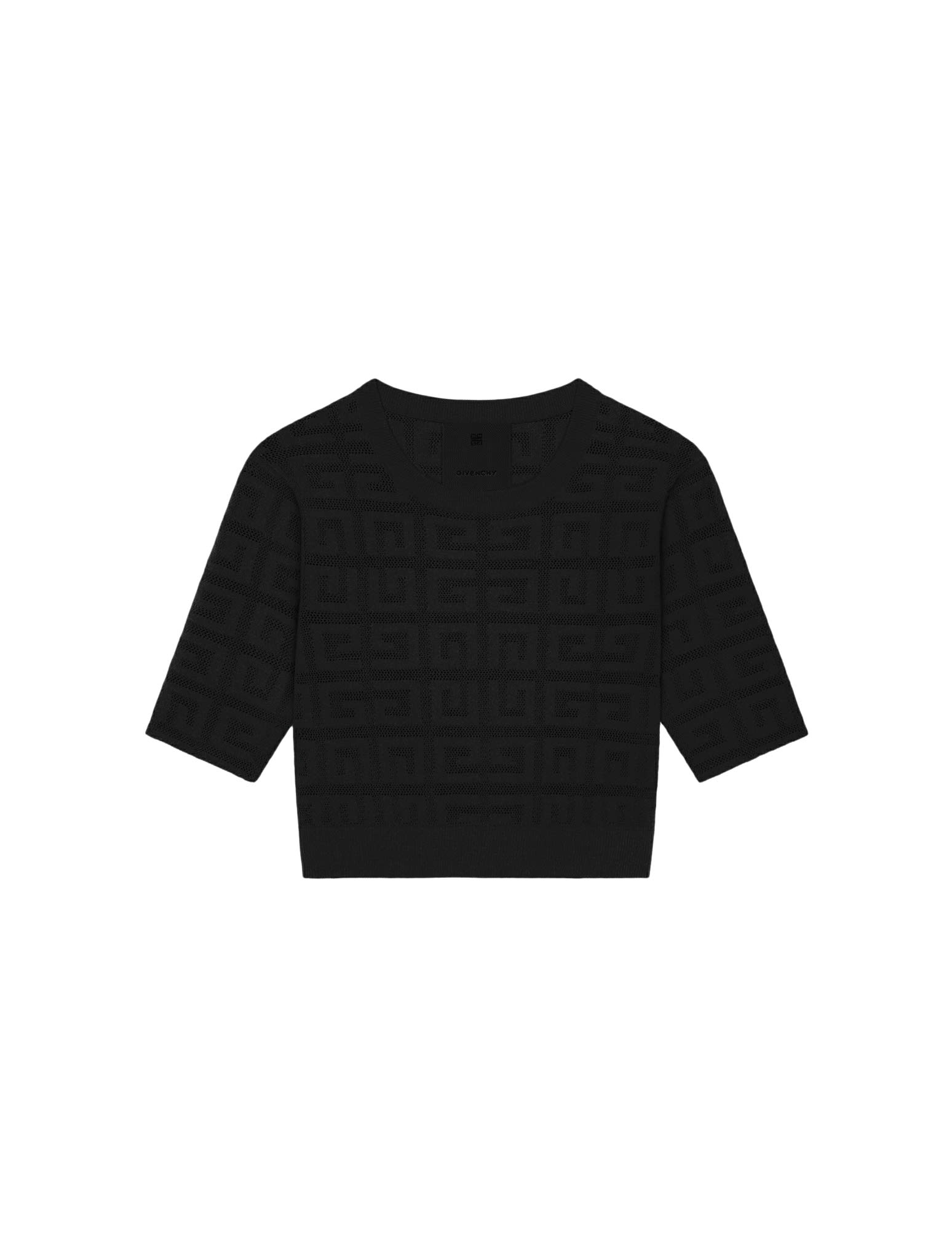 GIVENCHY CROPPED 3/4 SLEEVES SWEATER