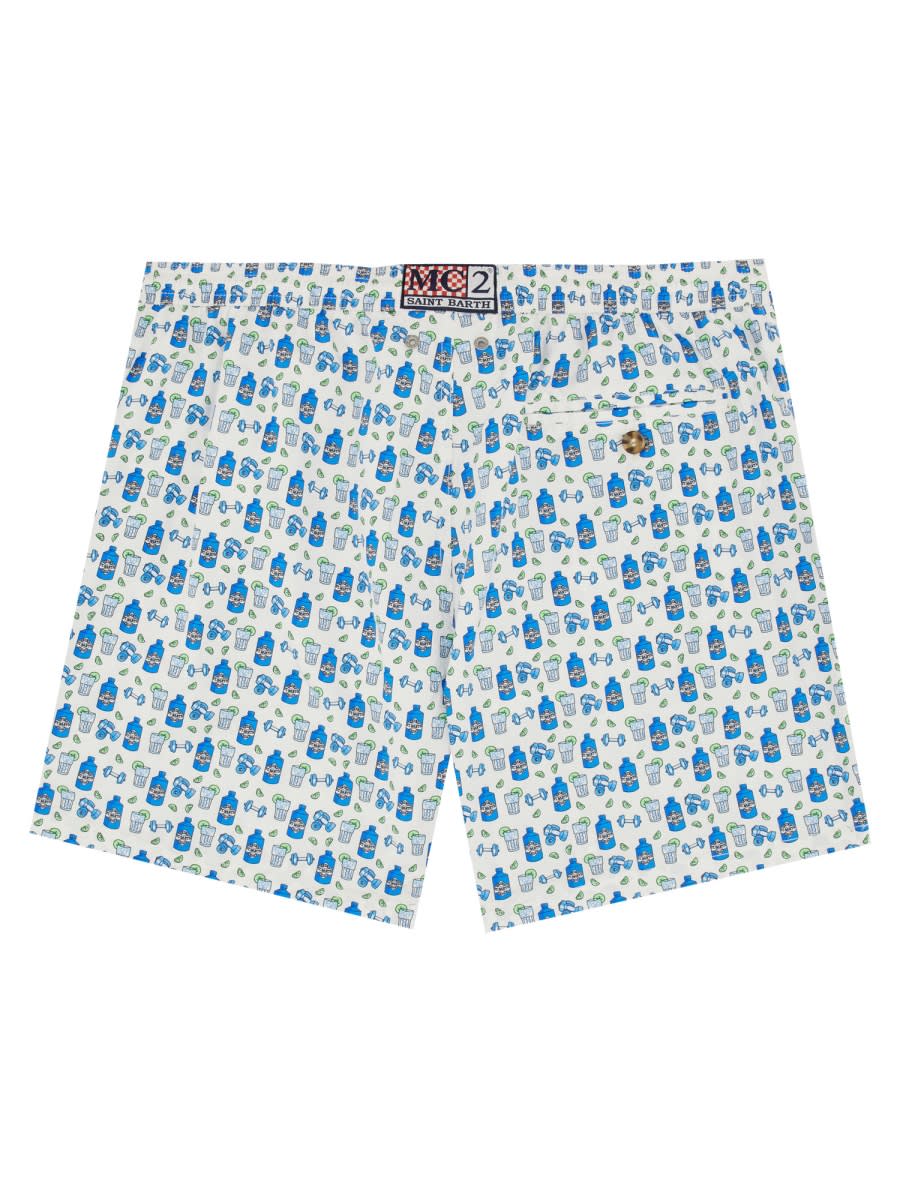 Mc2 Saint Barth Costume Da Bagno Boxer In Multicolour
