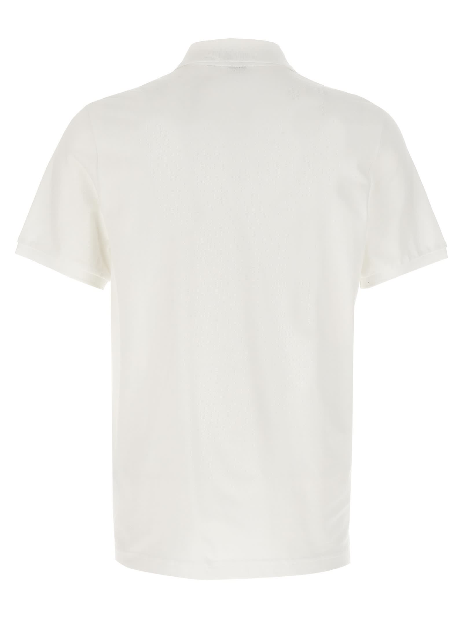 Shop Moose Knuckles Everett Polo Shirt In White