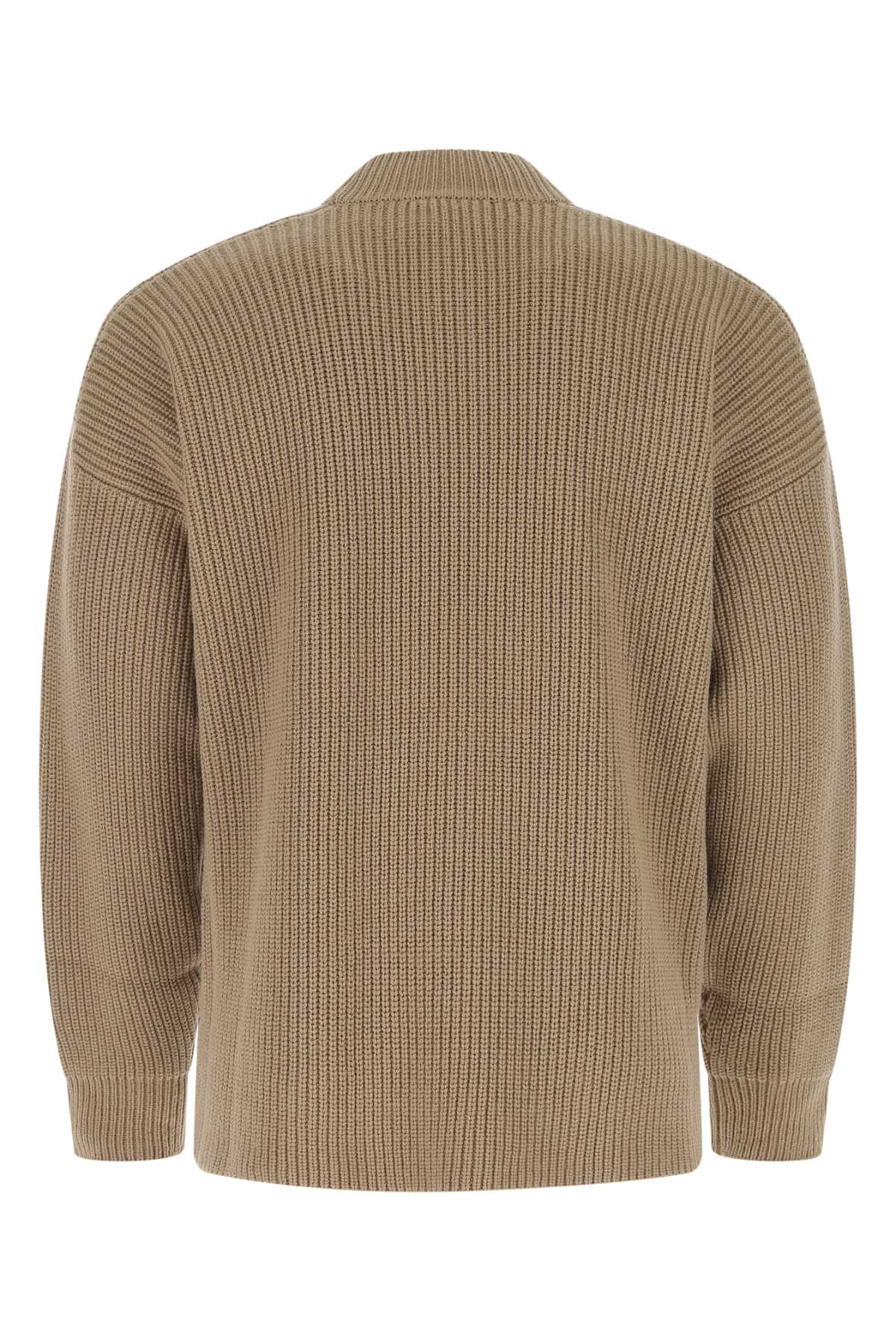 Shop The Row Cappuccino Wool Blend Sweater In Cml
