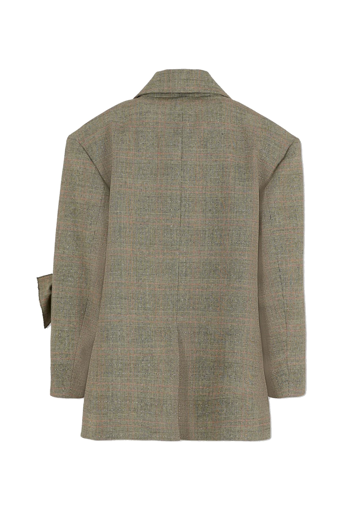 Simonetta Bow-detail Blazer In Gray