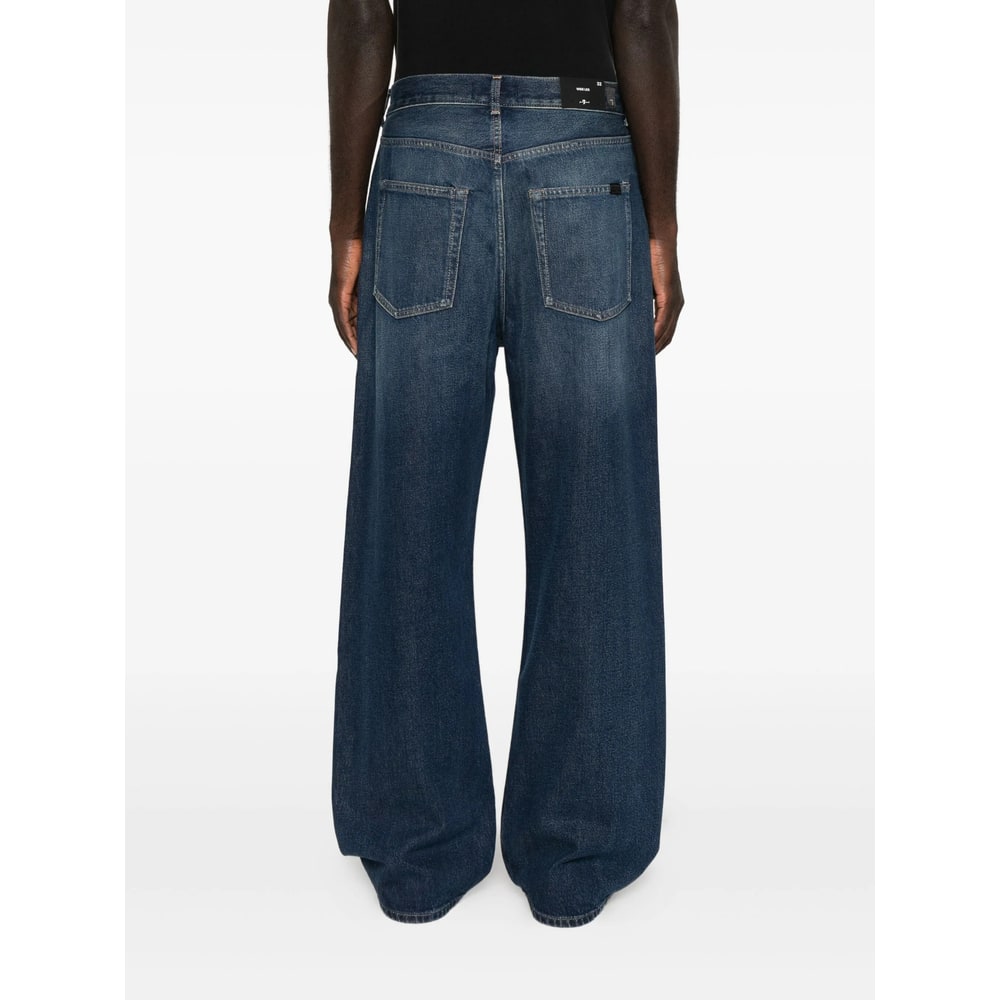 7 For All Mankind Jeans In Blue