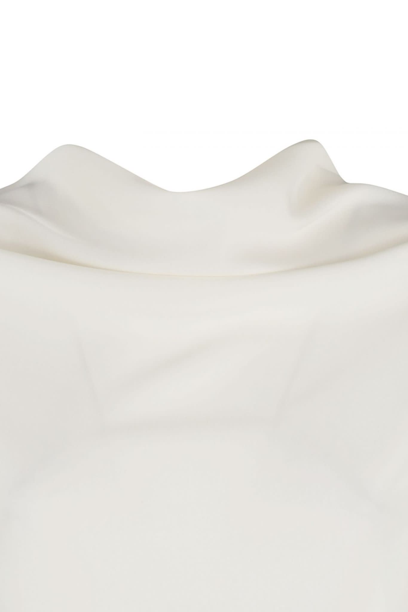 Philosophy Di Lorenzo Serafini Ivory Fluid Crepe Top In Avorio