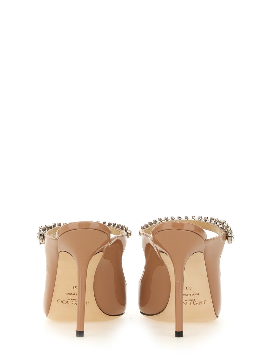 Shop Jimmy Choo Décolleté Bing 100 In Nude