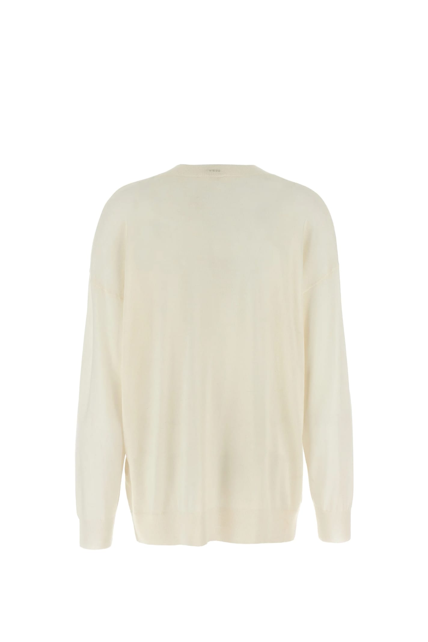 Shop P.a.r.o.s.h Sweater In Cream