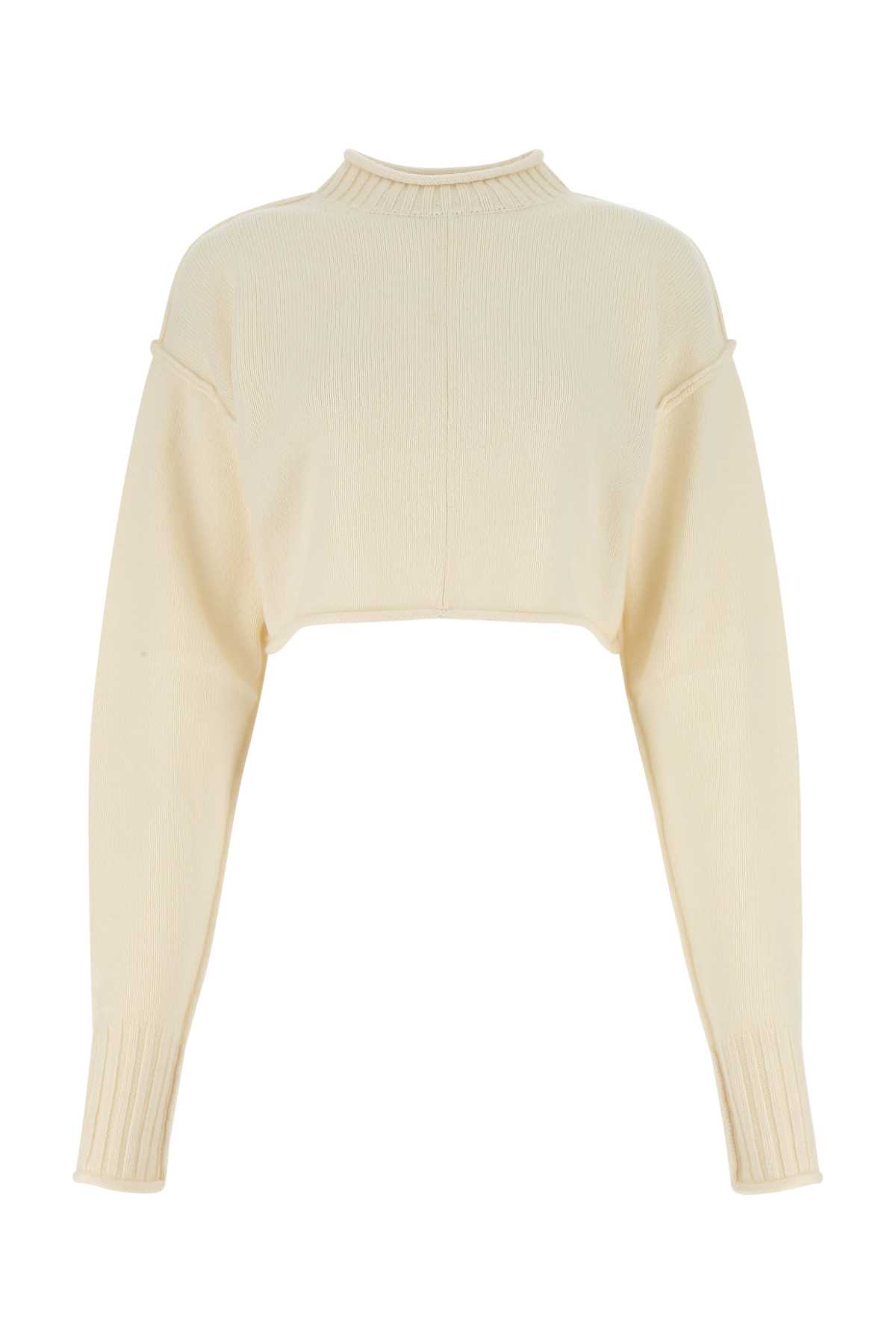 Ivory Wool Blend Maiorca Sweater