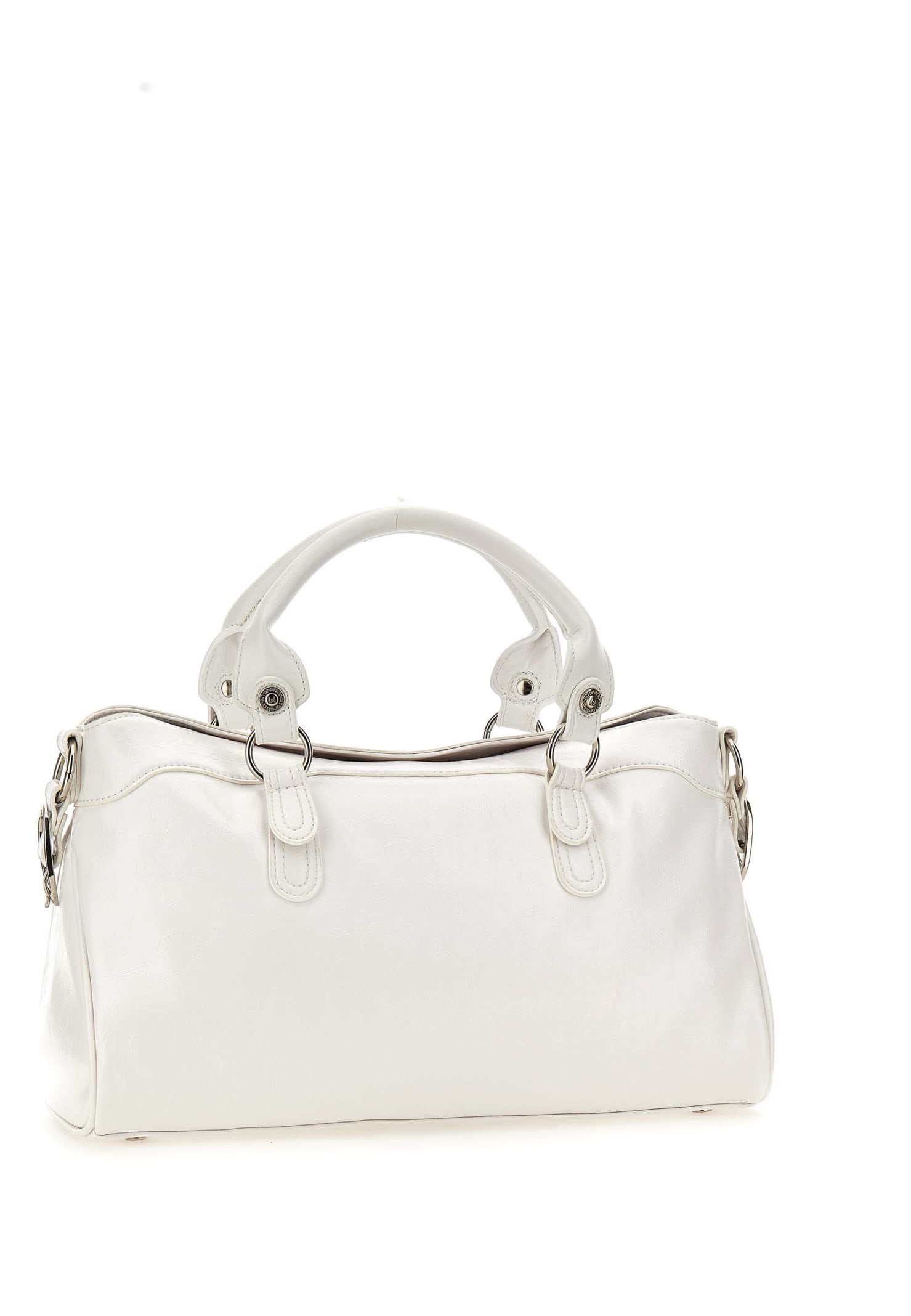 Shop Liu •jo Sisik Bag In White