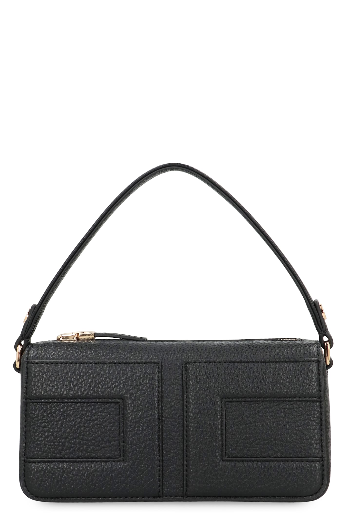 Elisabetta Franchi Borsa Tote Piccola Con Logo In Rilievo Nera In Black