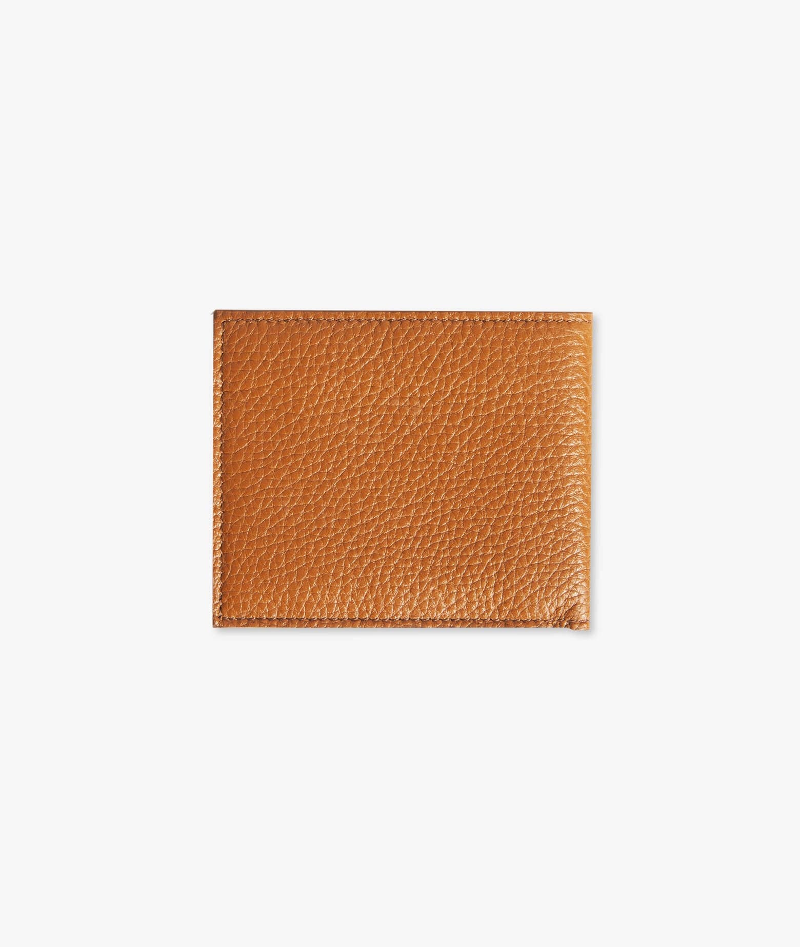 Larusmiani Horizontal Card Holder St.moritz Wallet In Sienna