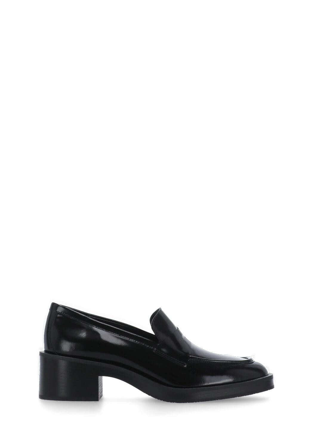 Shop Stuart Weitzman Kaia Loafers In Black