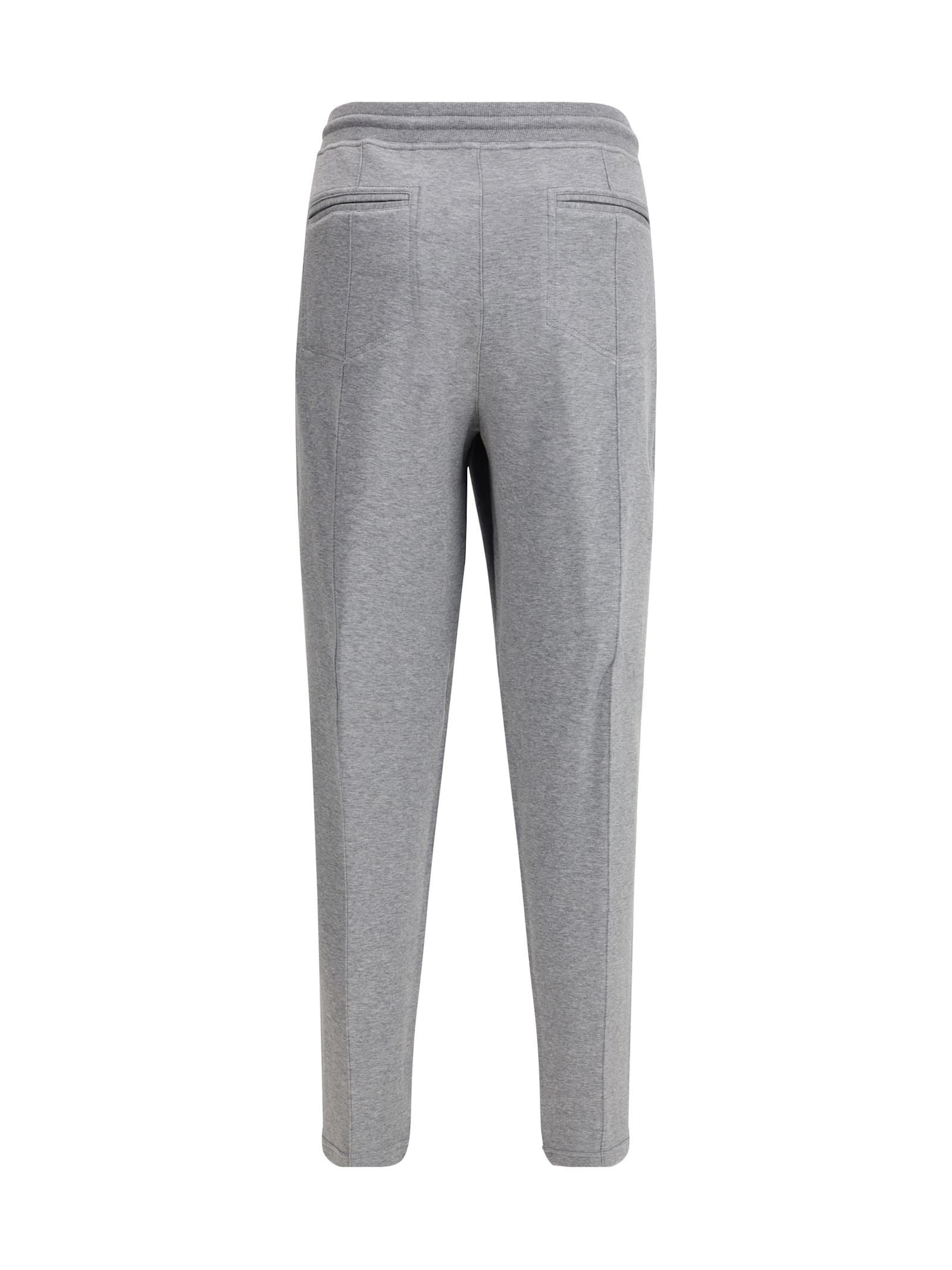 Brunello Cucinelli Cotton And Cashmere Blend Sweatpants With Silk
