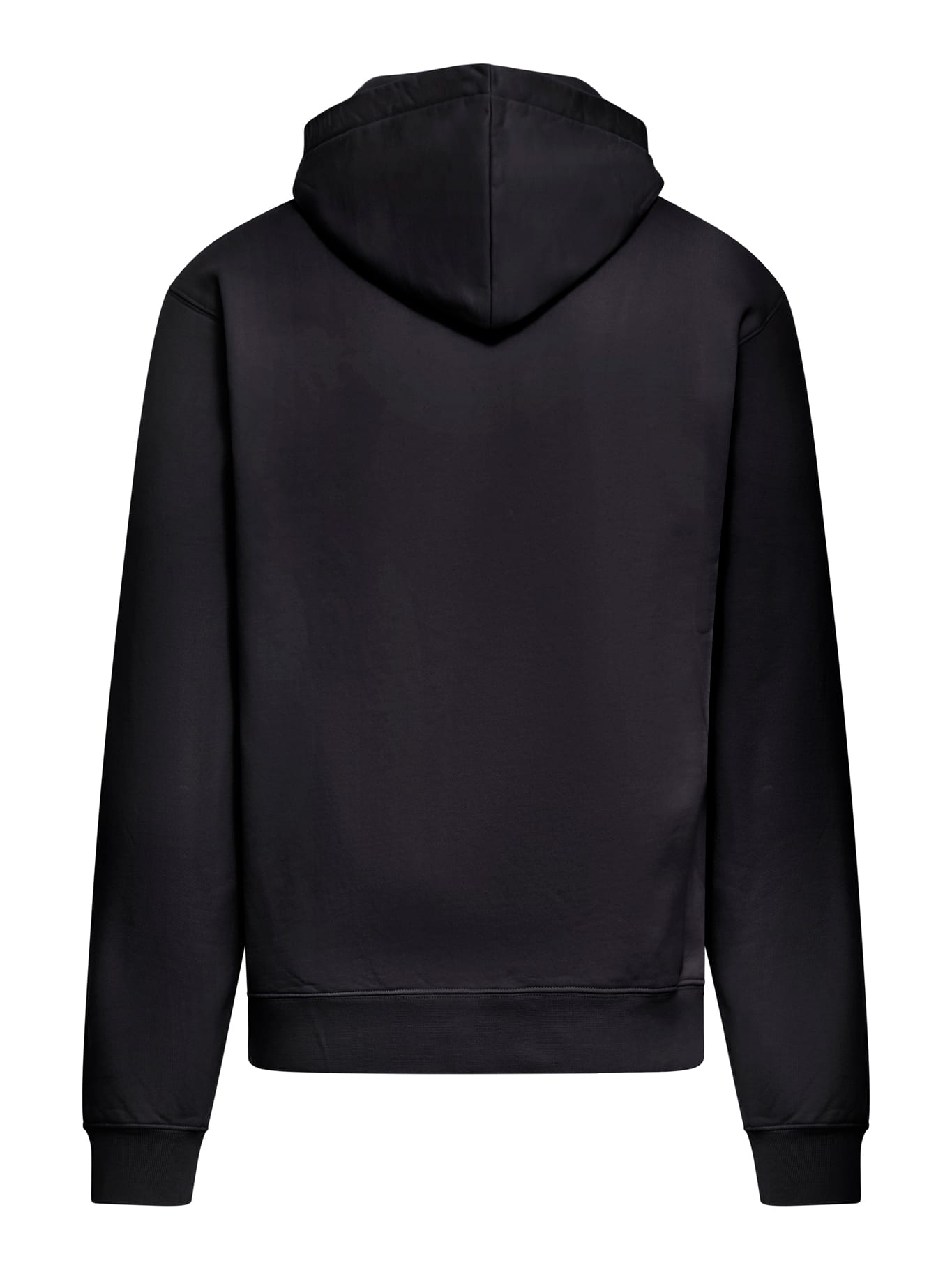 Shop Jacquemus Le Hoodie Gros Grain In Black