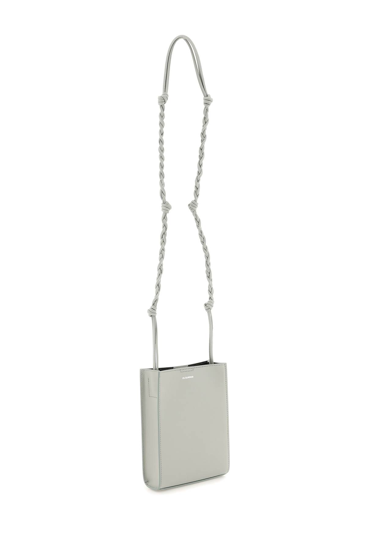 Jil Sander Tangle Leather Crossbody Bag In 54