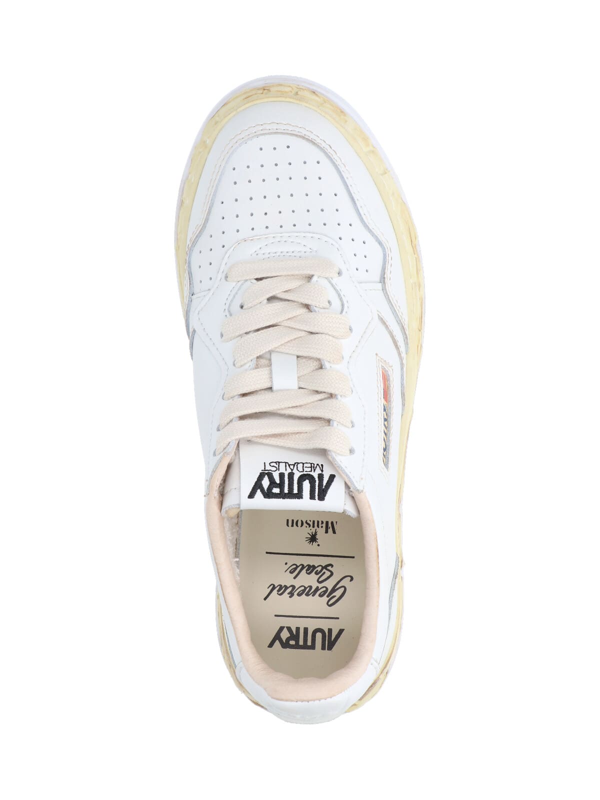 Autry X Maison Mihara Yasuhiro General Scale Sneakers In White